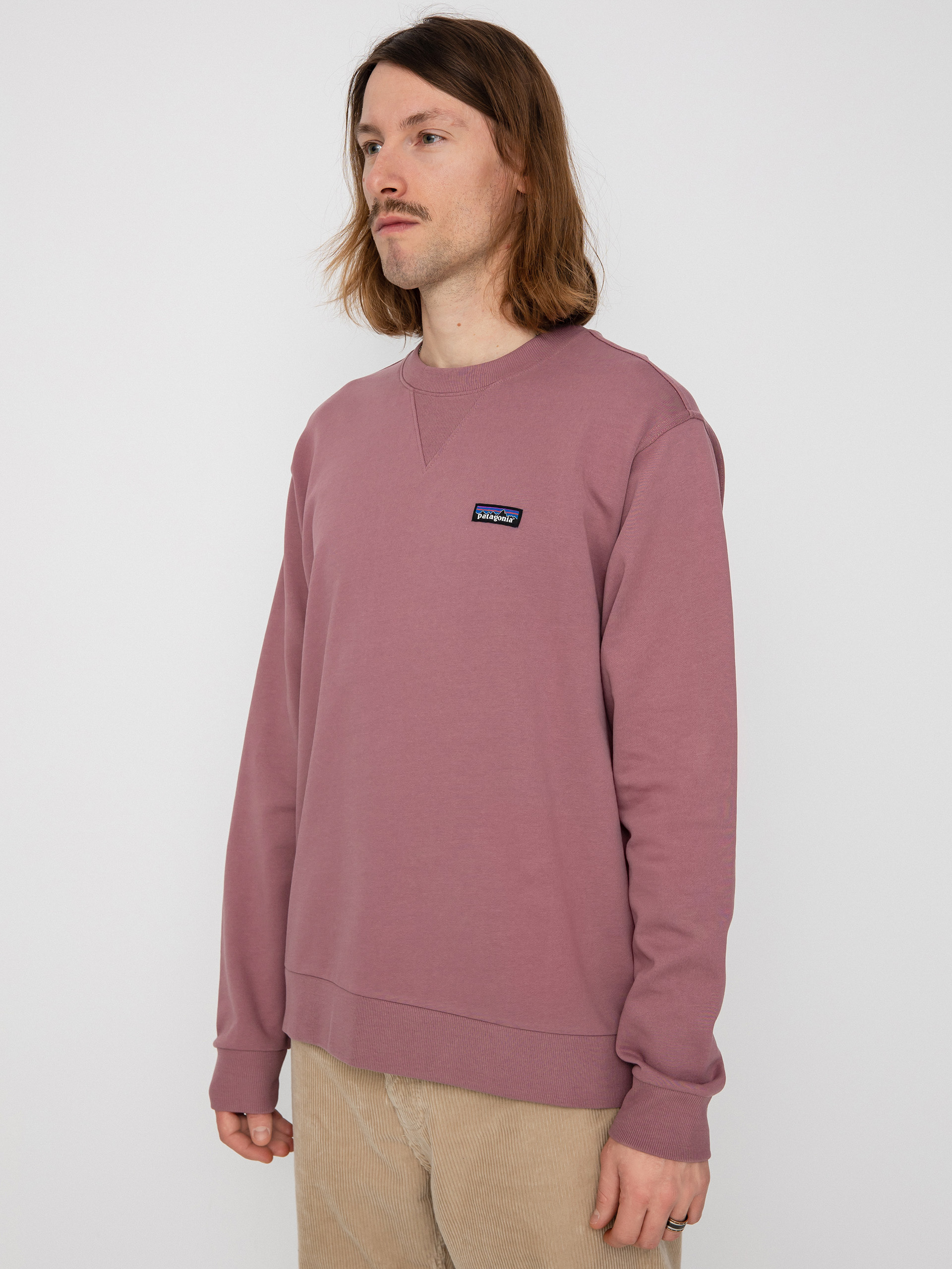Bluza Patagonia Regenerative Organic Certified Cotton Crewneck (evening mauve)