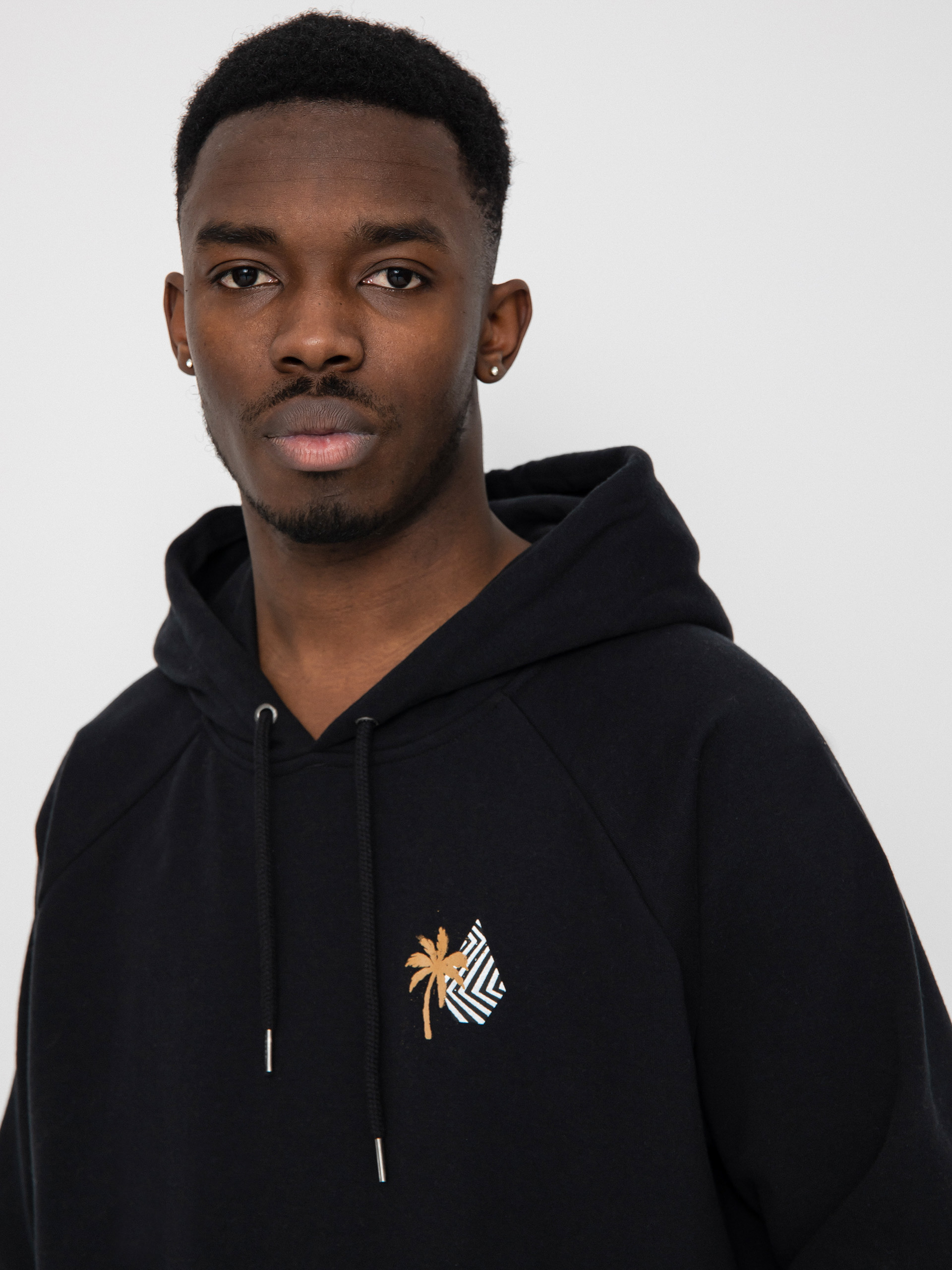 Bluza z kapturem Volcom Truly Stoked Bf HD (black)