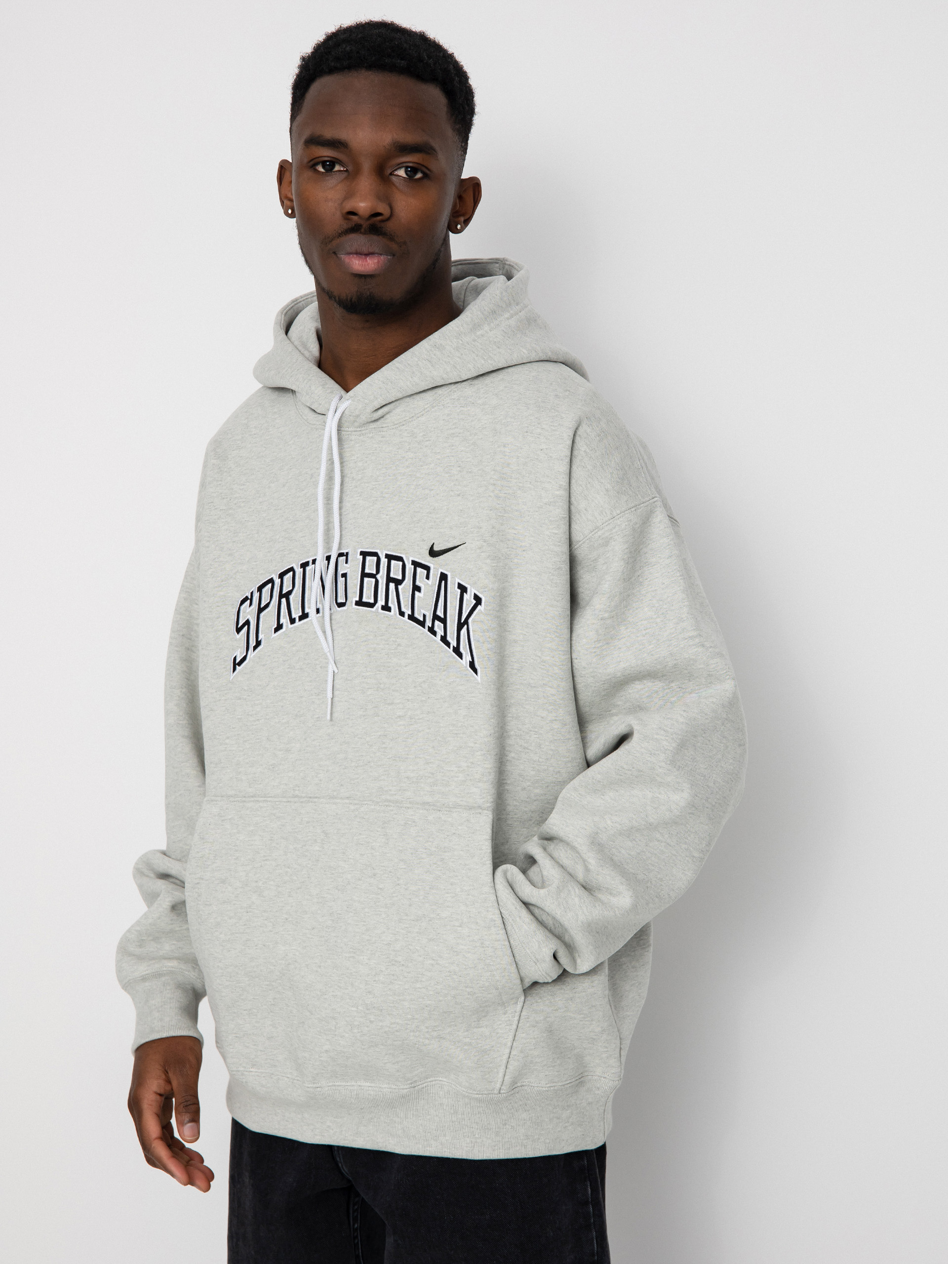 Bluza z kapturem Nike SB Springbreak HD (grey heather)