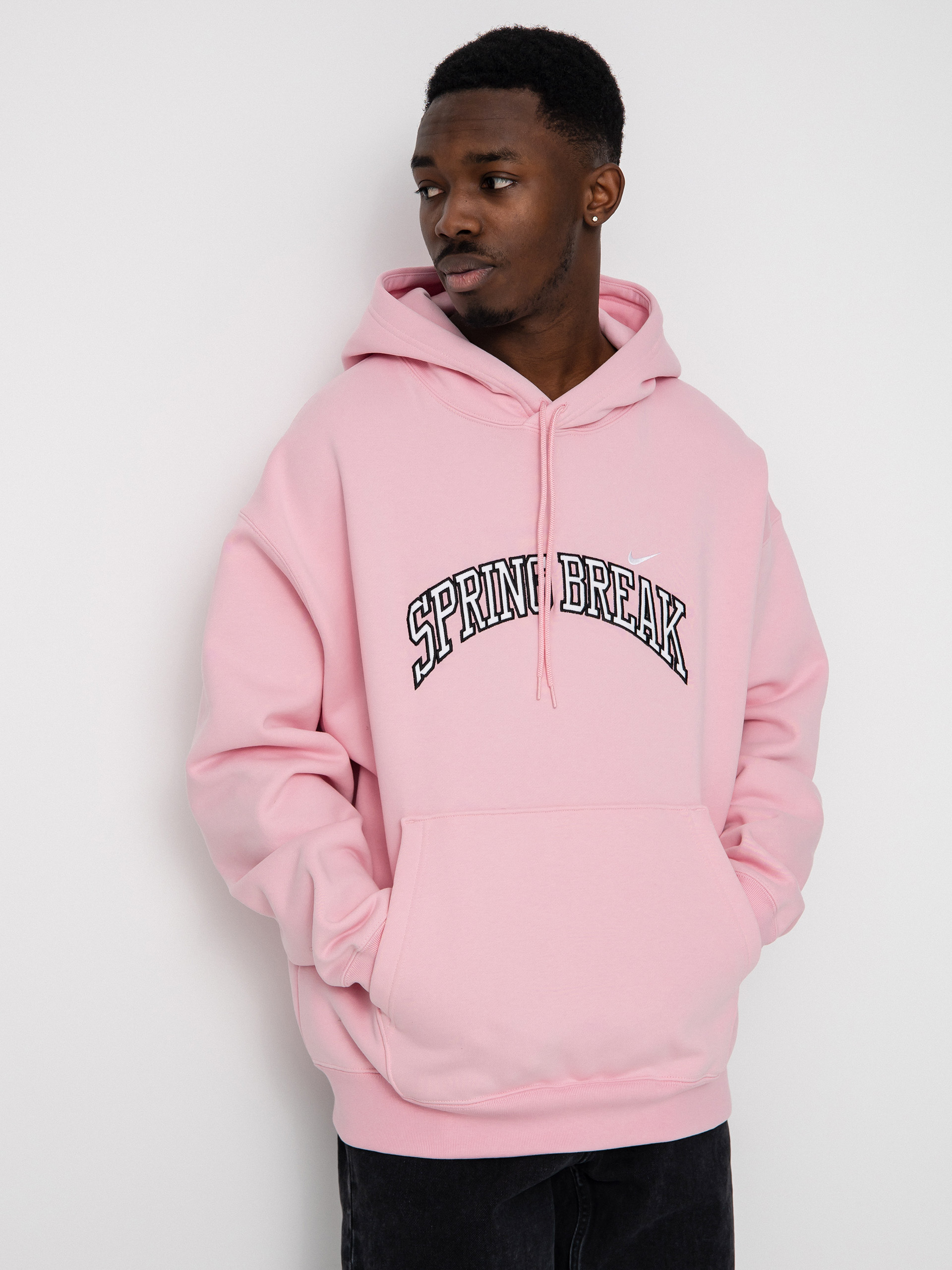 Bluza z kapturem Nike SB Springbreak HD (med soft pink)