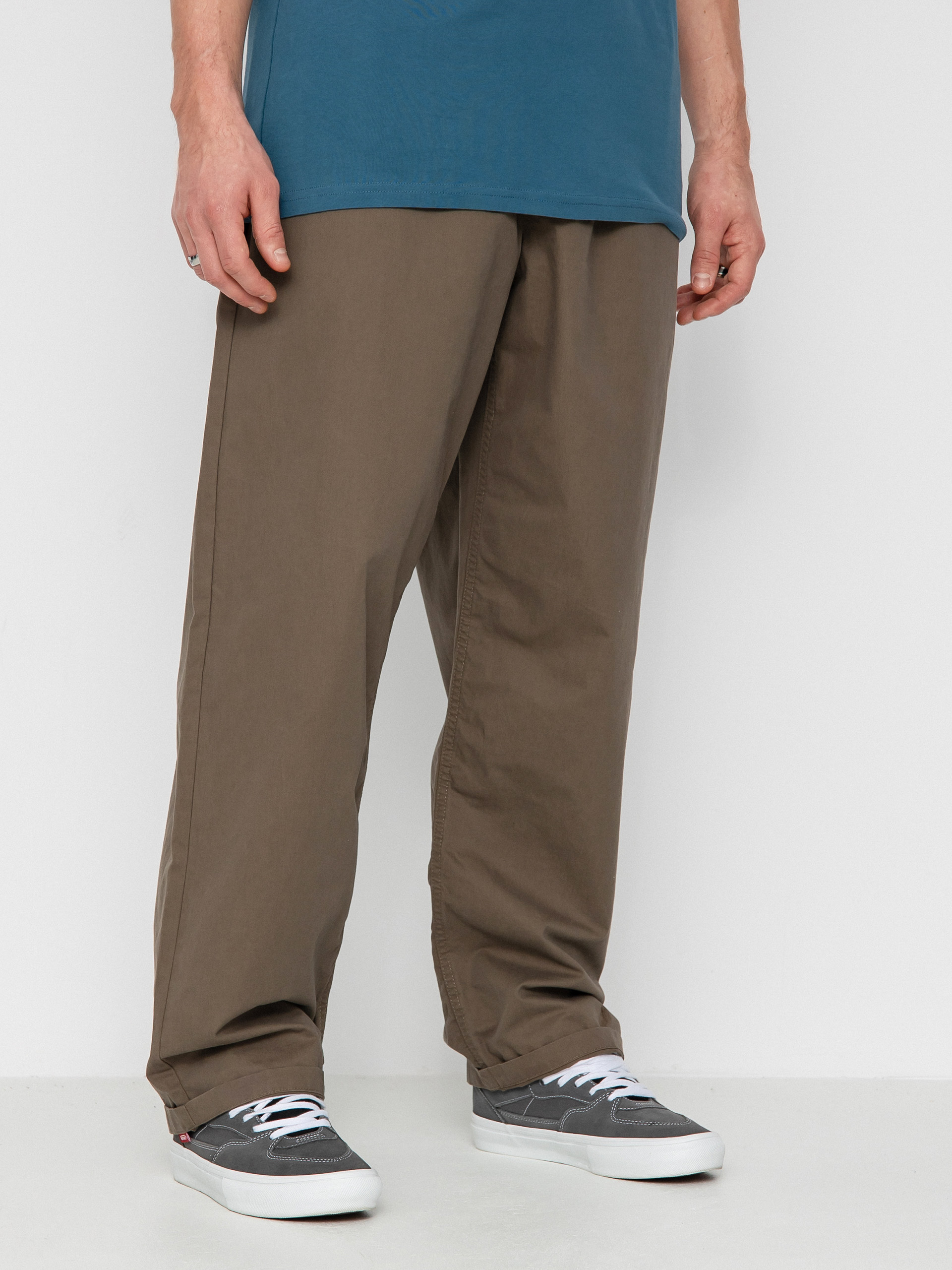 Spodnie Vans Range Baggy Tapered Elastic Waist (canteen)