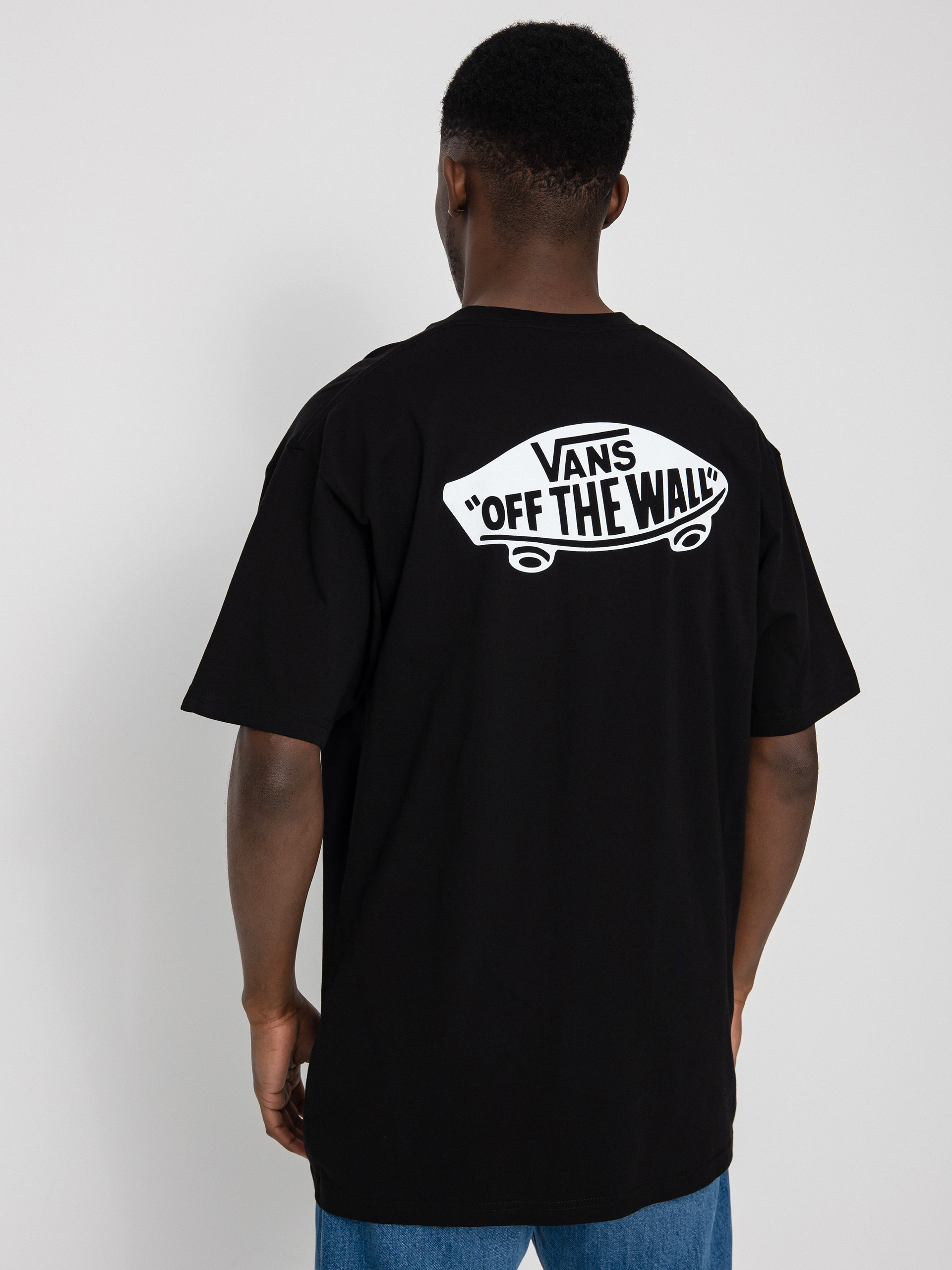 T-shirt Vans Style 76 Back (black/white)