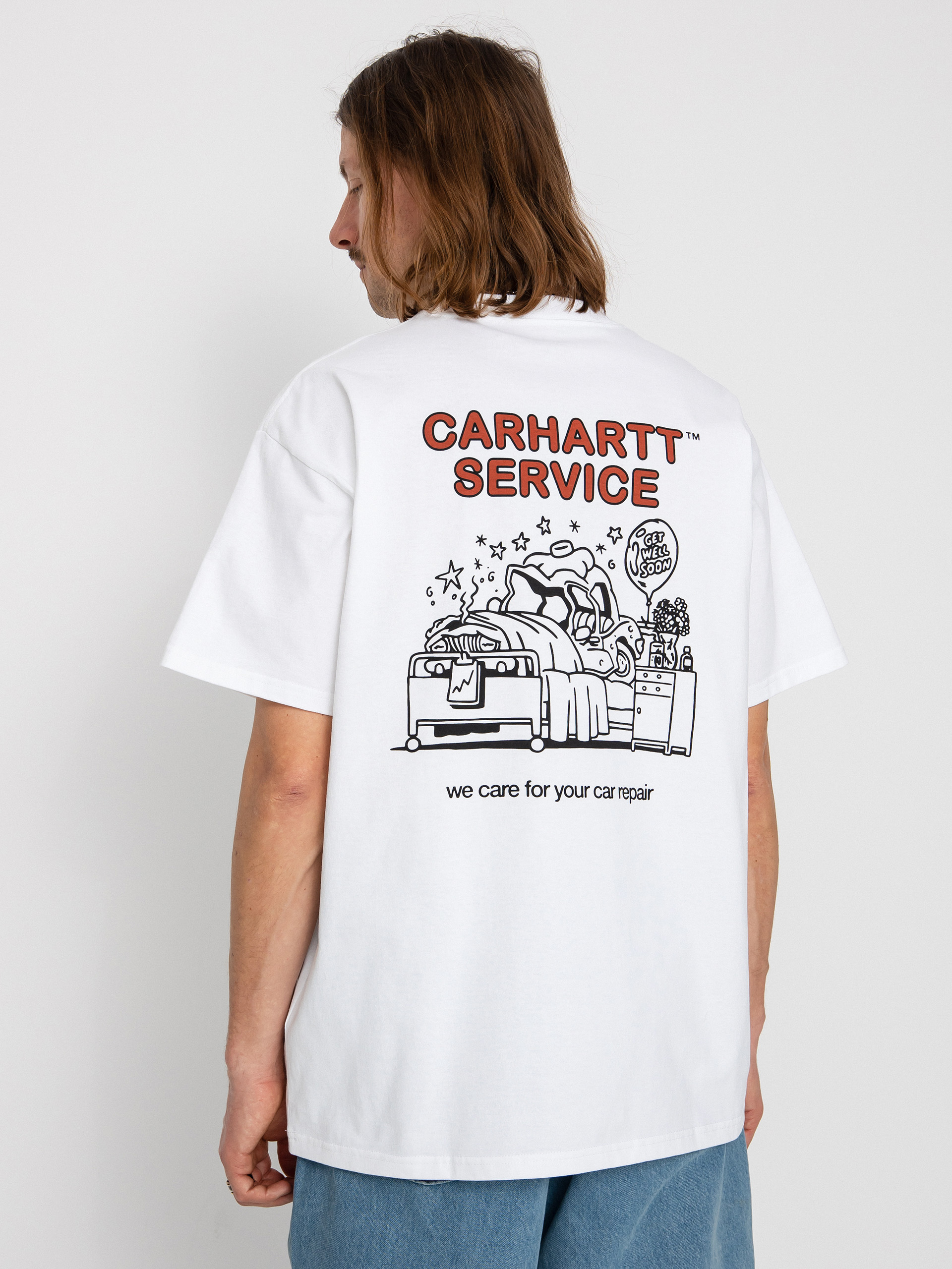 T-shirt Carhartt WIP Car Repair (white)