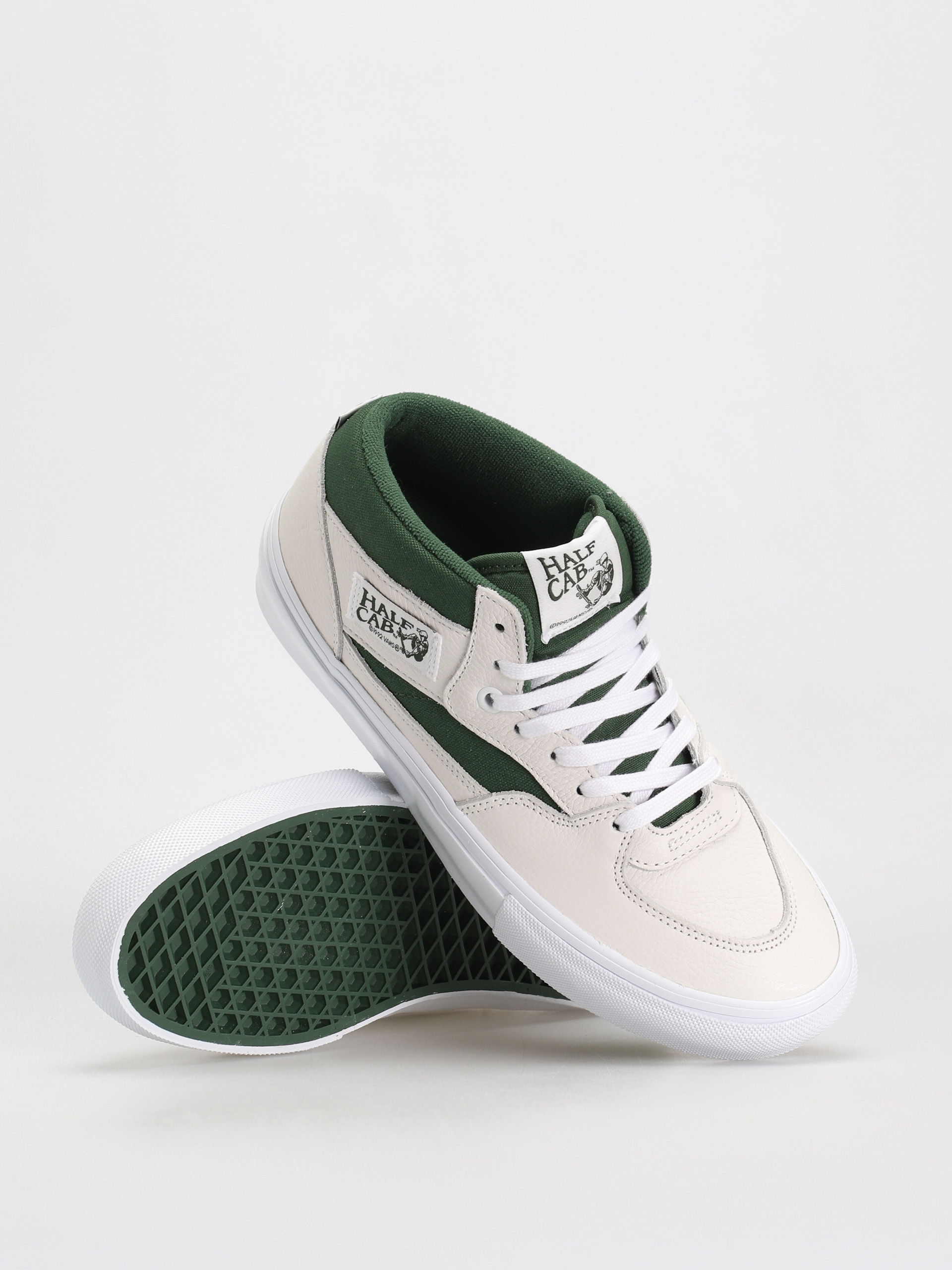 Buty Vans Skate Half Cab (white/green)