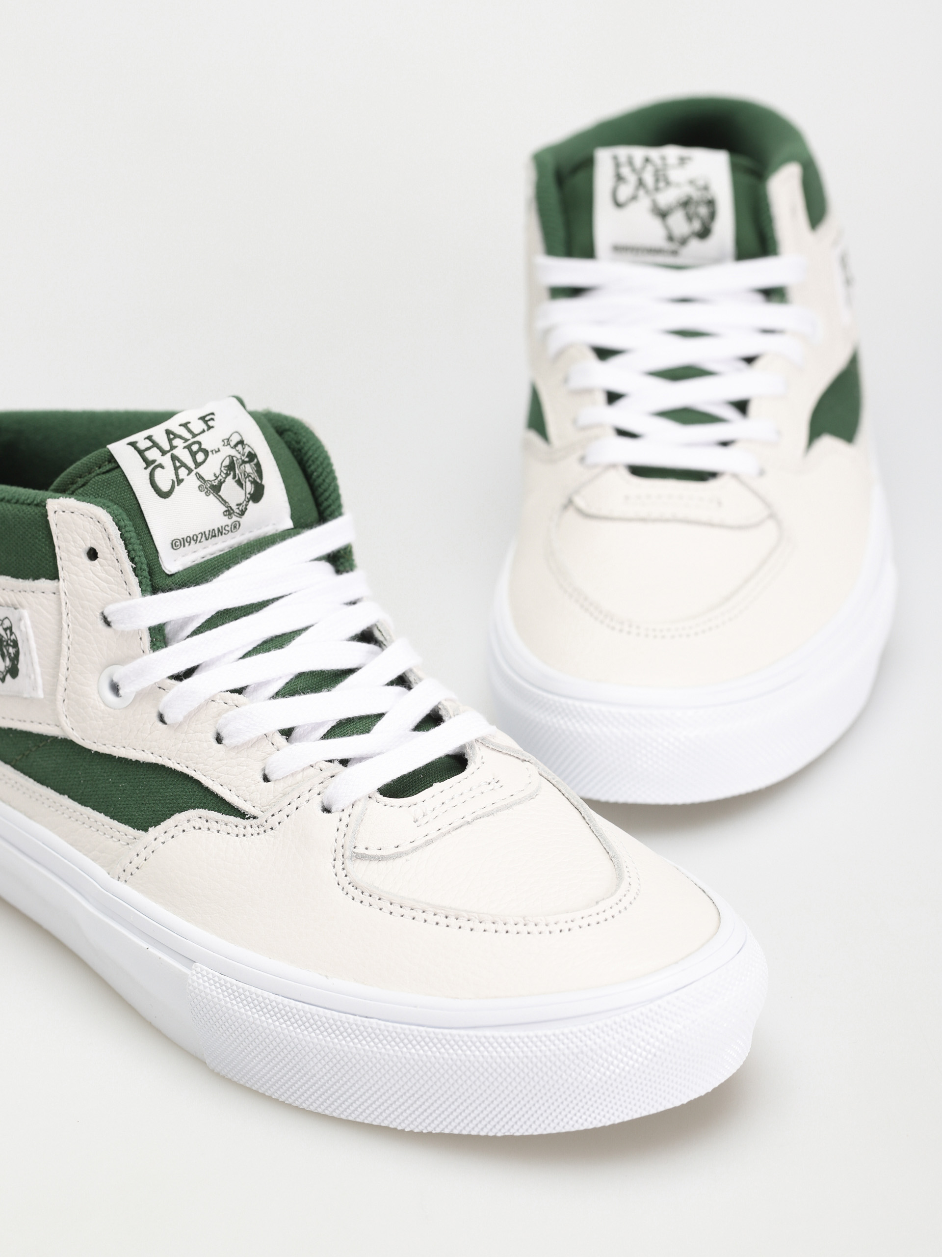 Buty Vans Skate Half Cab (white/green)