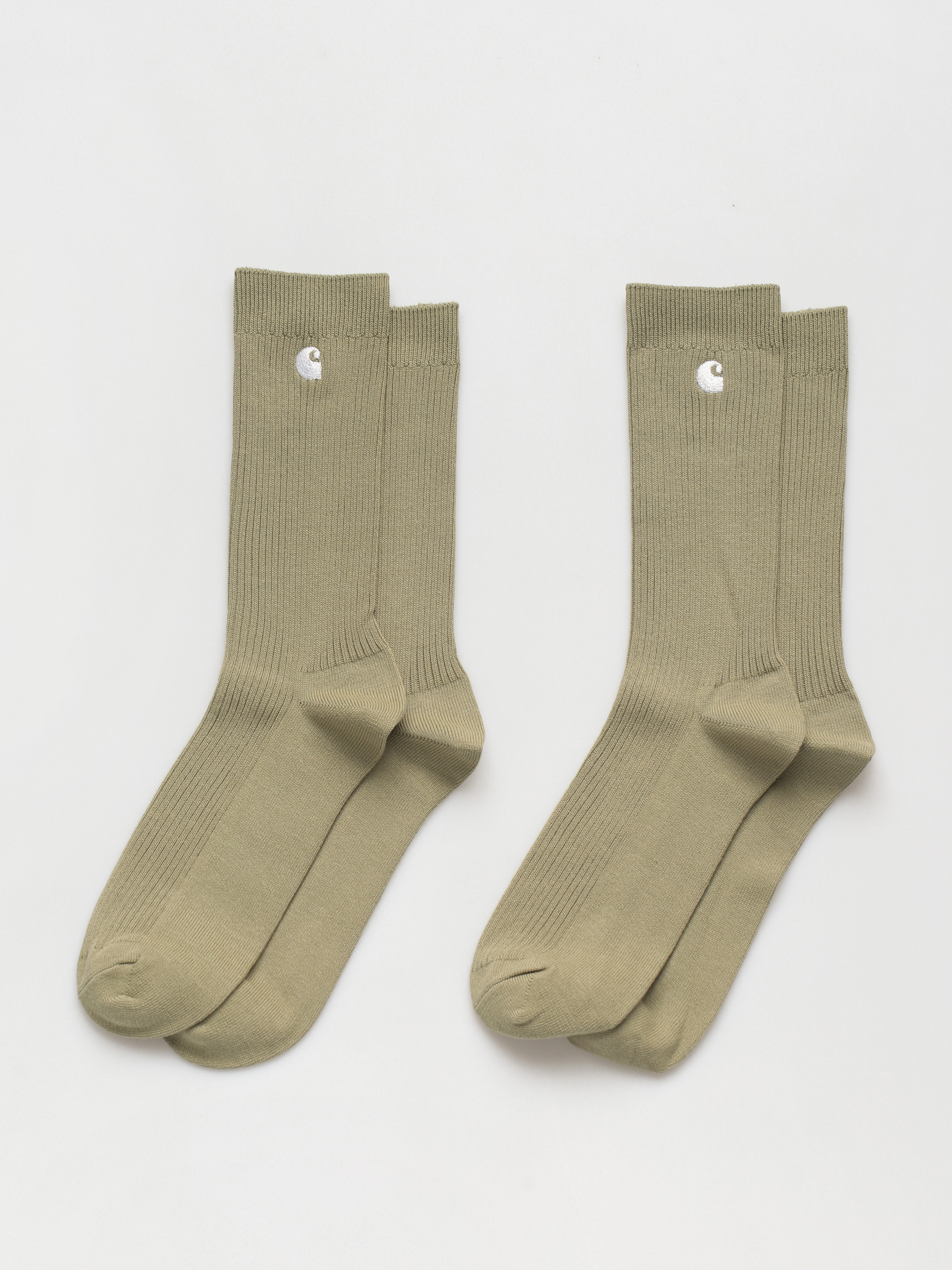 Skarpetki Carhartt WIP Madison Pack (yucca/white + yucca/white)