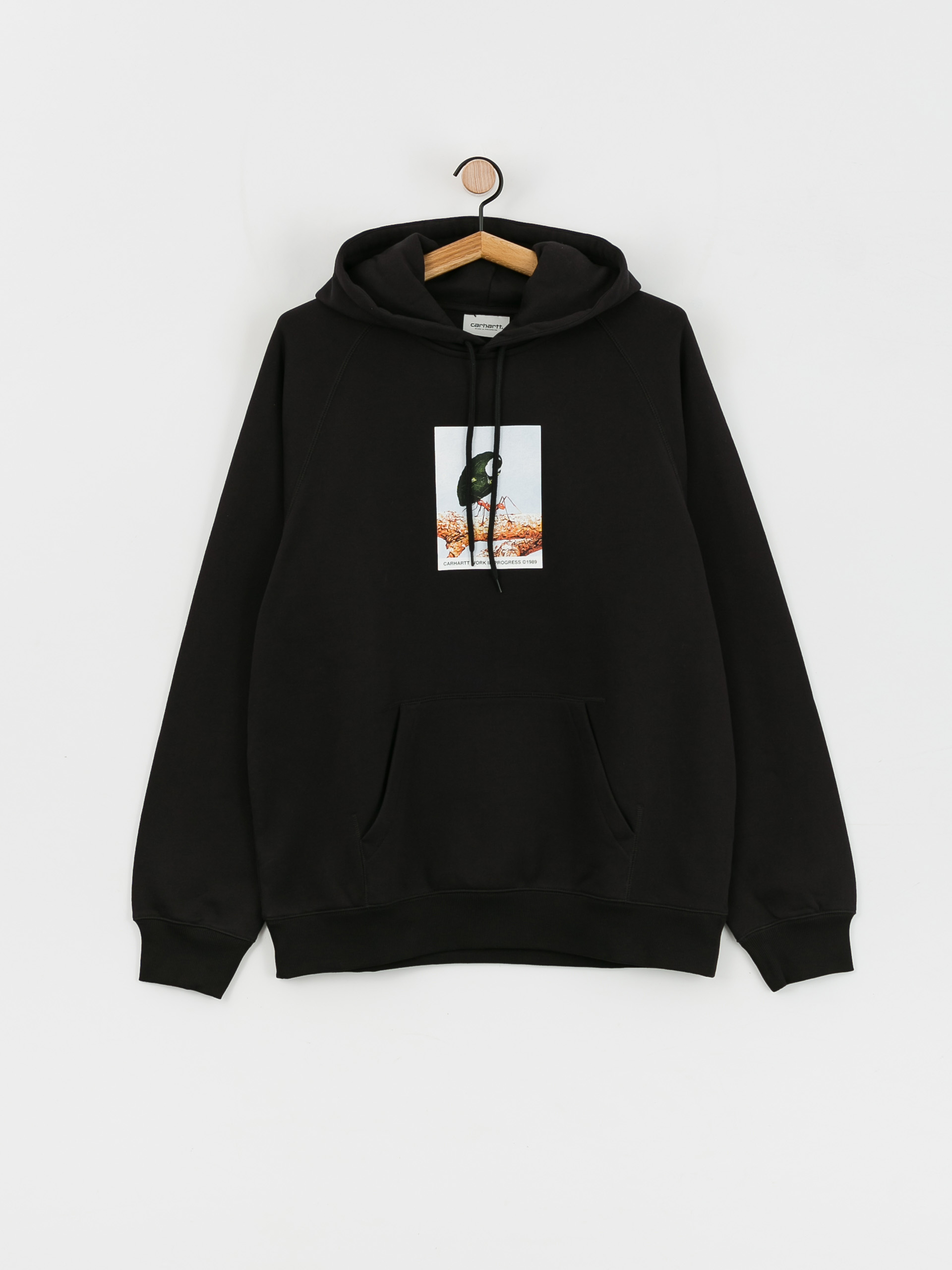 Bluza z kapturem Carhartt WIP Antleaf HD (black)