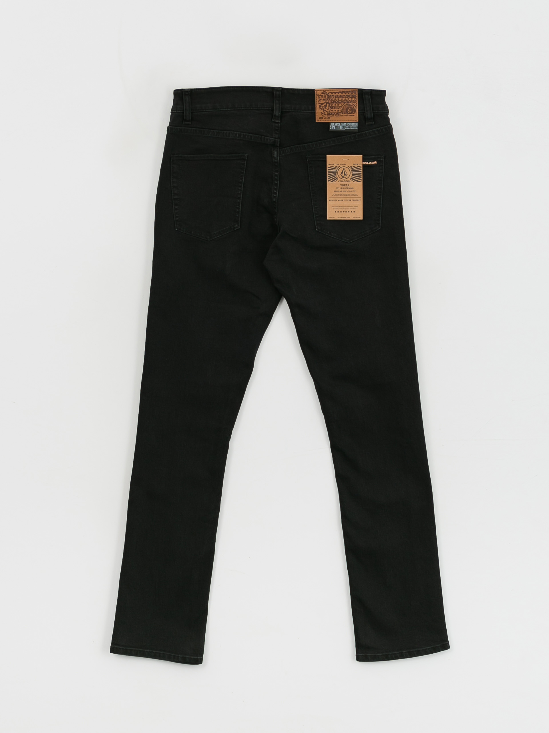 Spodnie Volcom Vorta Denim (black out)
