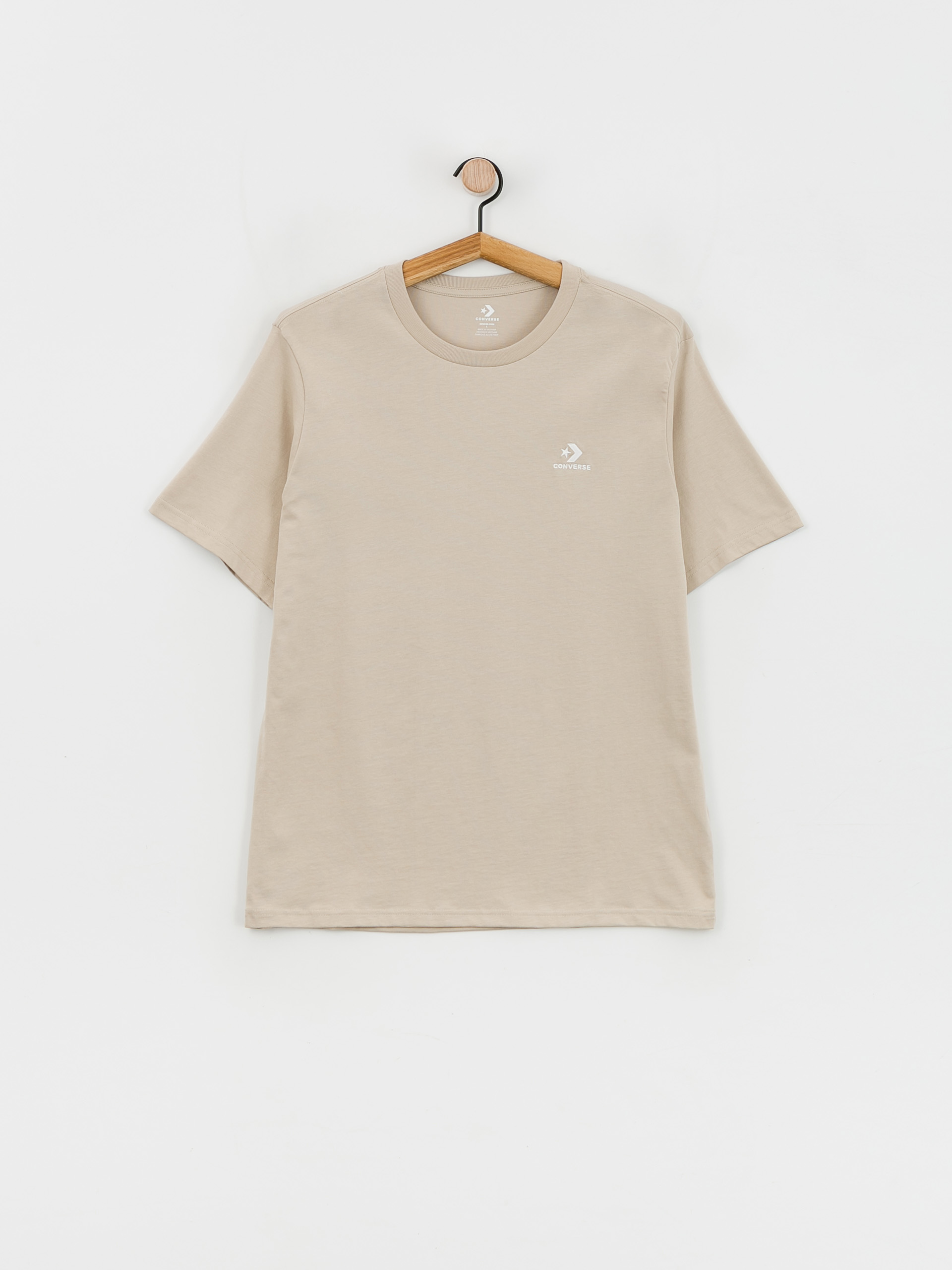 T-shirt Converse Star Chevron Emb (beach stone)