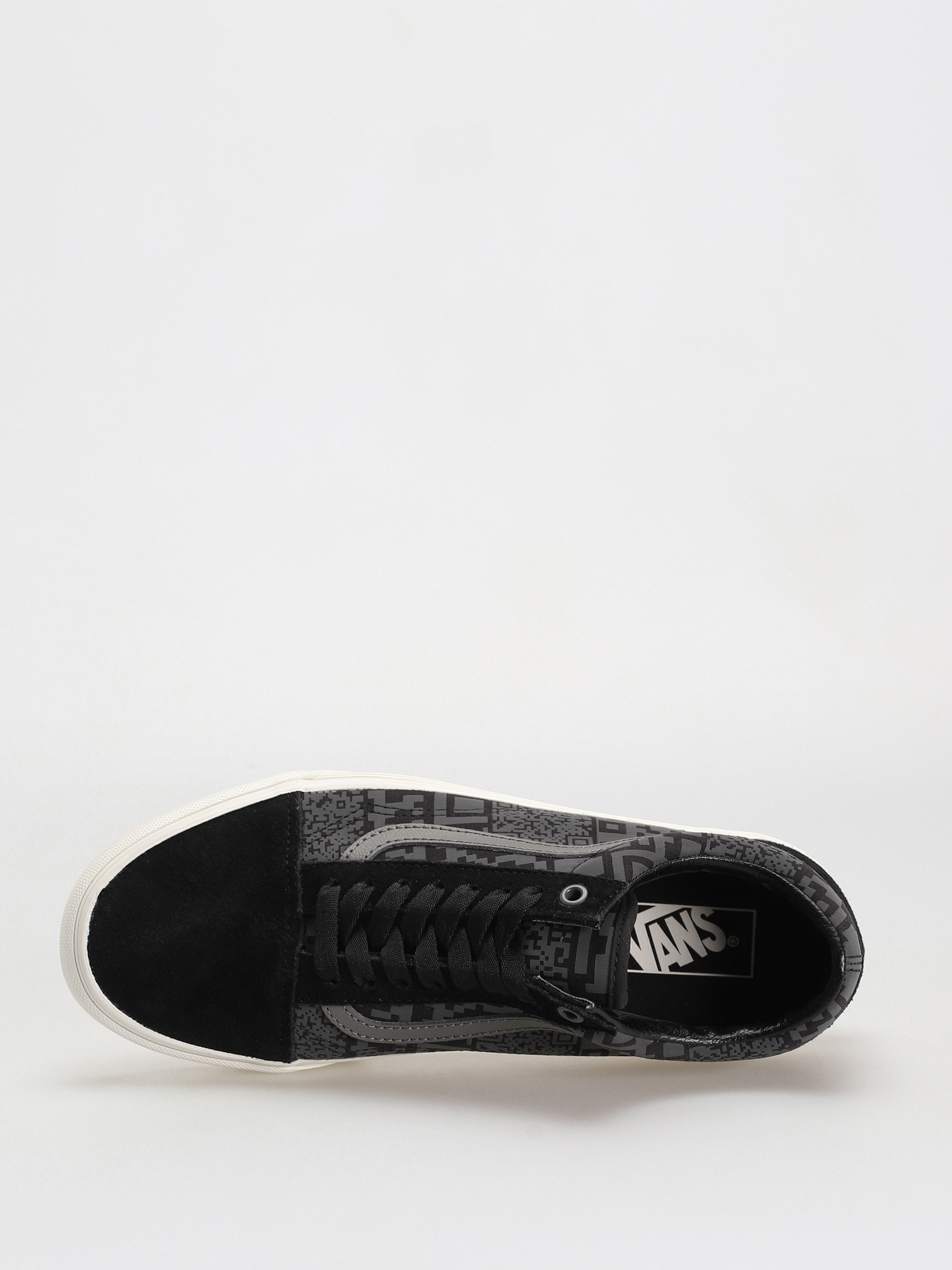 Buty Vans Old Skool (qr checkerboard black/reflective)