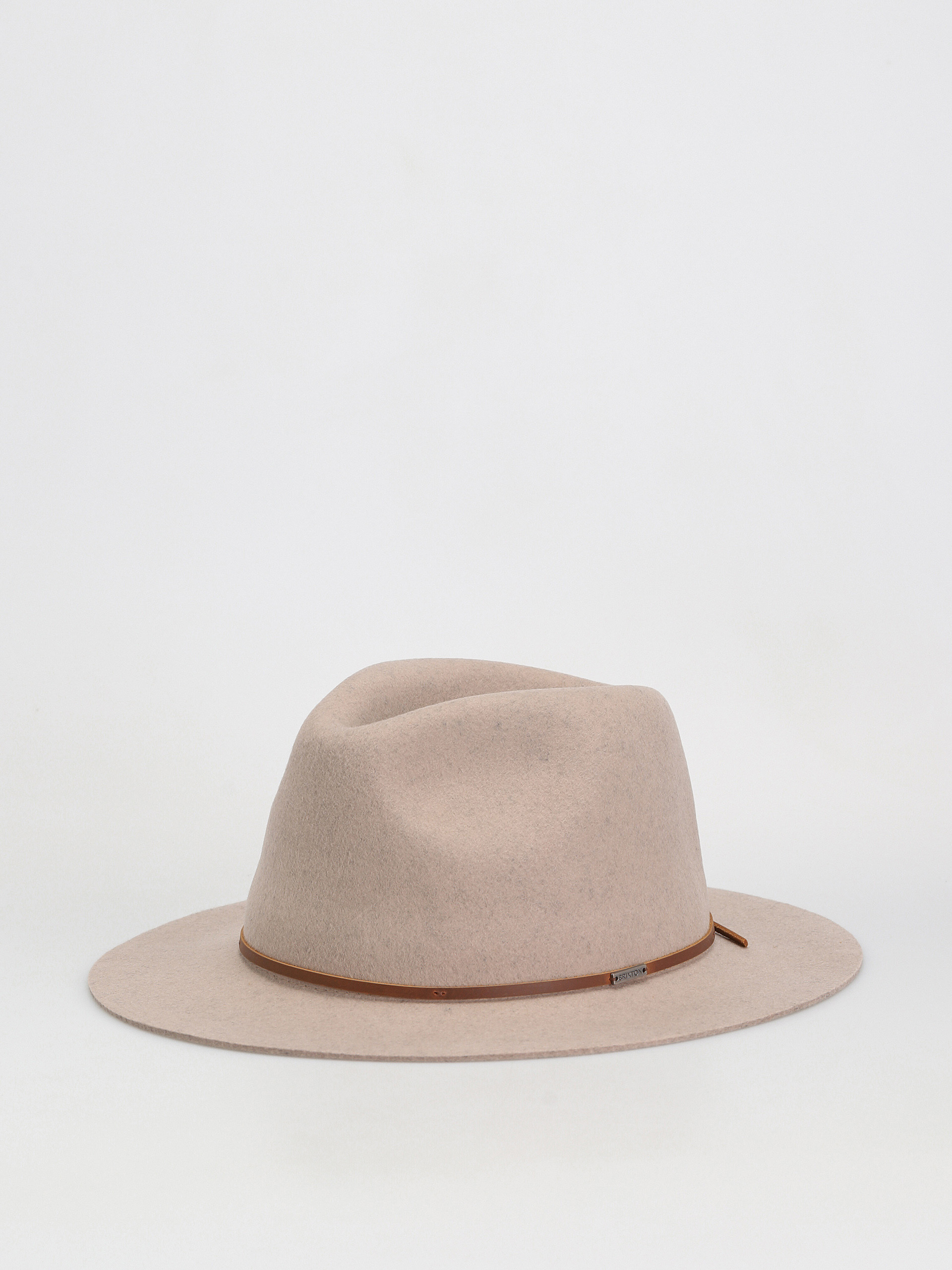 Kapelusz Brixton Wesley Fedora (heather stone)