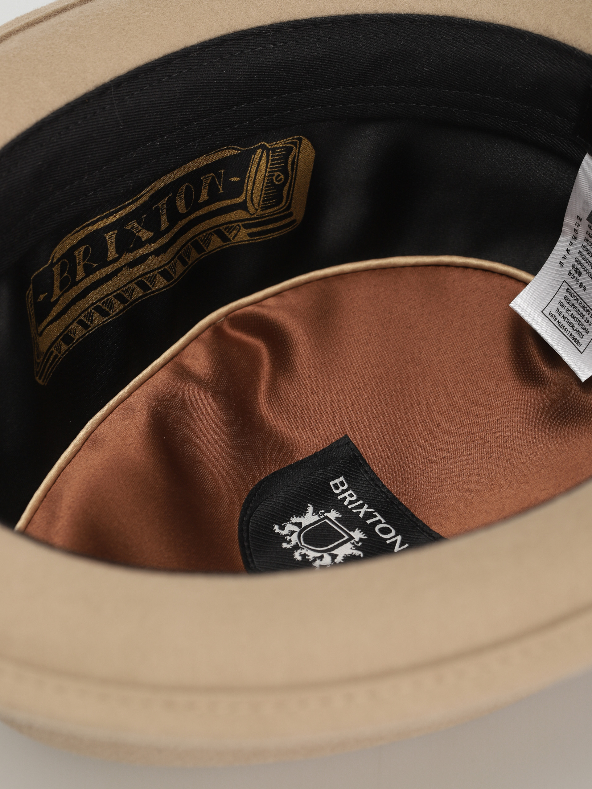 Kapelusz Brixton Stout Pork Pie (sand)