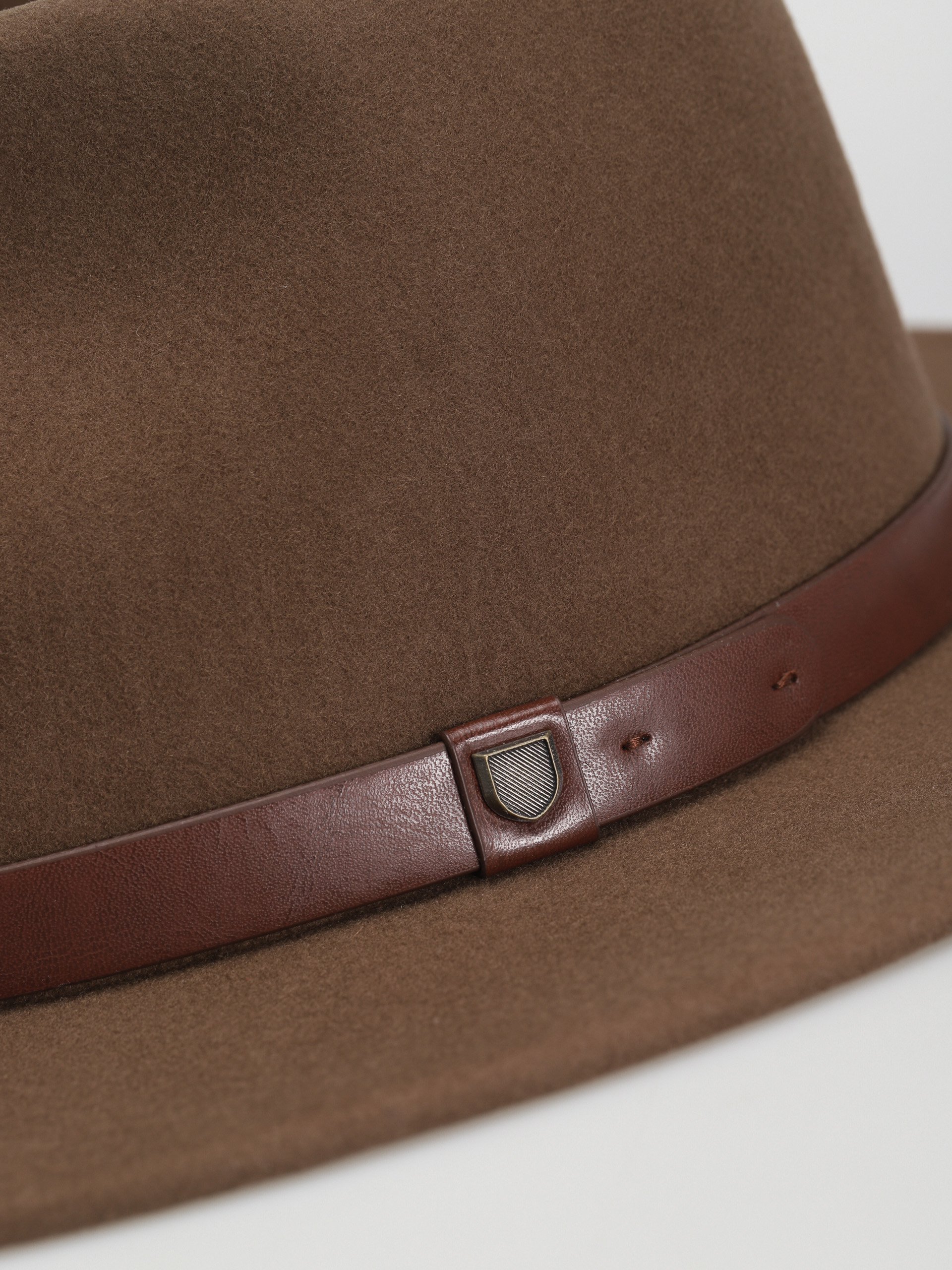 Kapelusz Brixton Messer Fedora (dark earth)