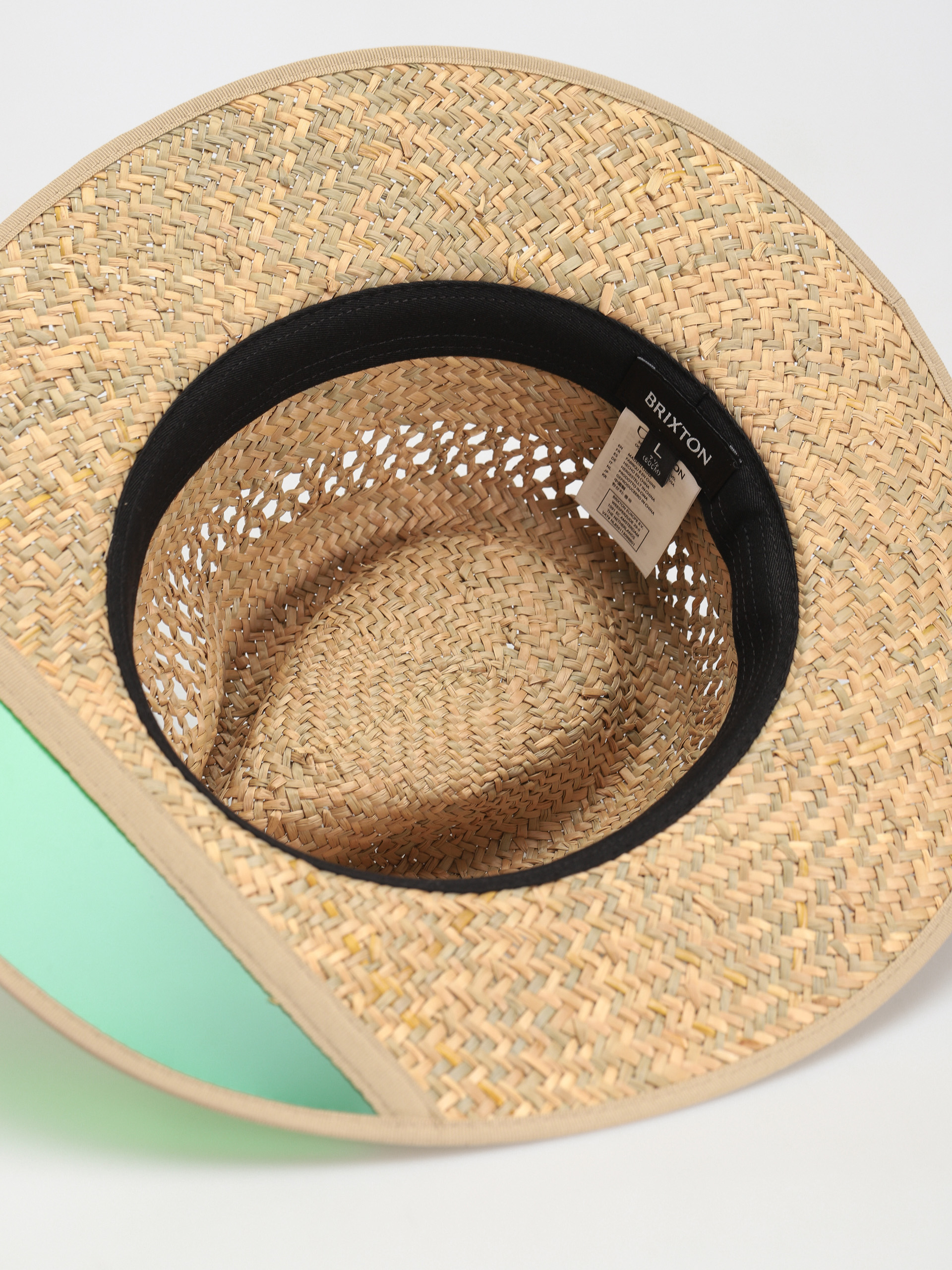 Kapelusz Brixton Hunter Straw Fedora (tan)