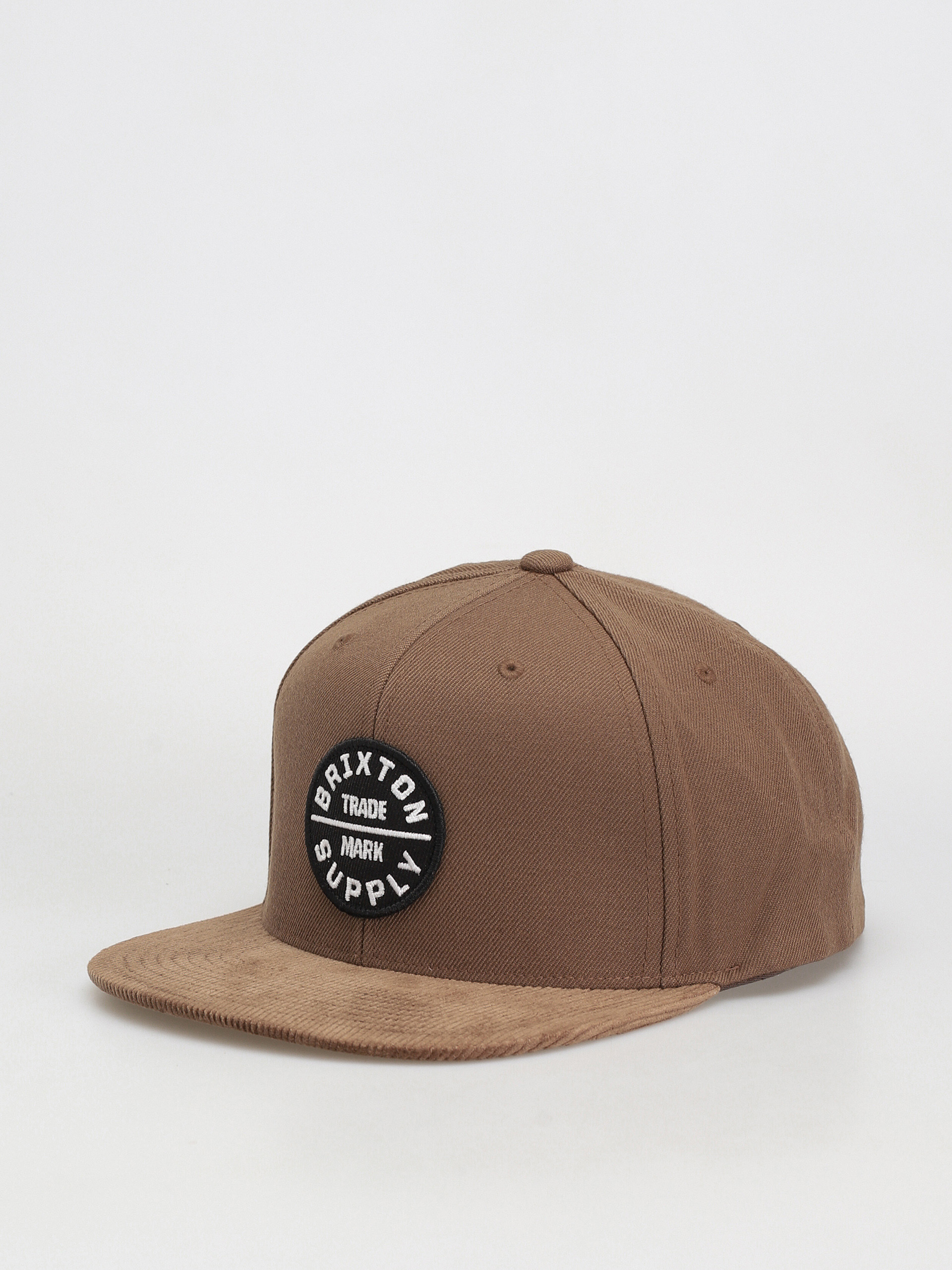 Czapka z daszkiem Brixton Oath III Snapback (dark earth/dark earth)