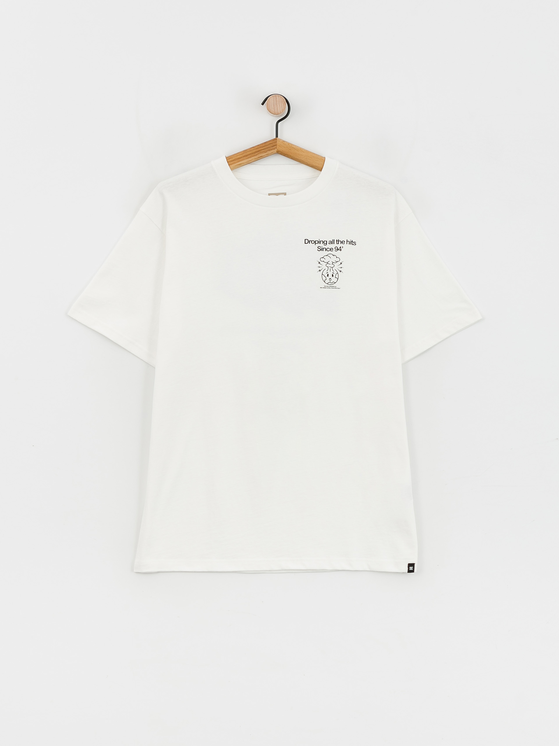 T-shirt DC Dropping Hits (white)