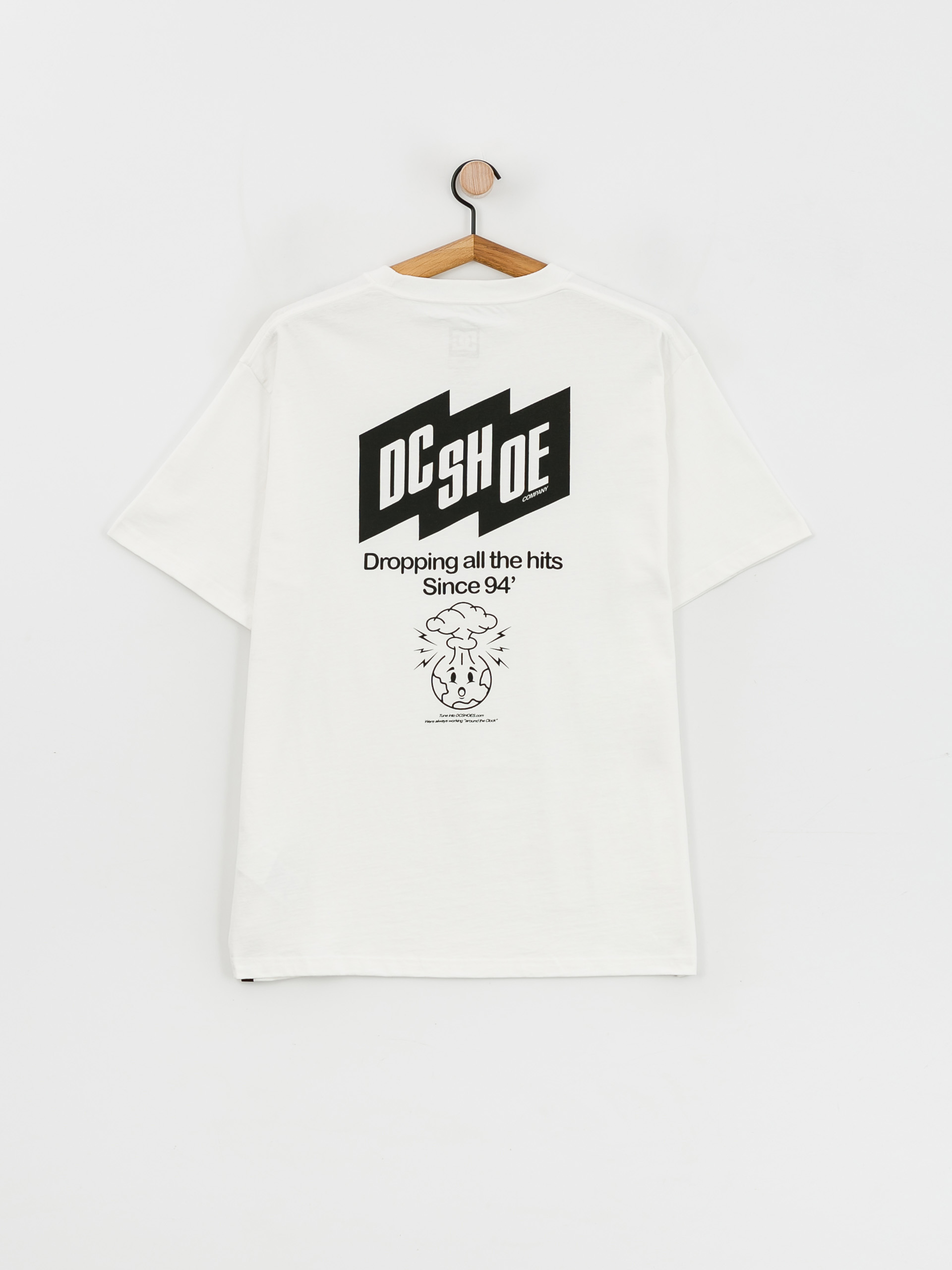T-shirt DC Dropping Hits (white)