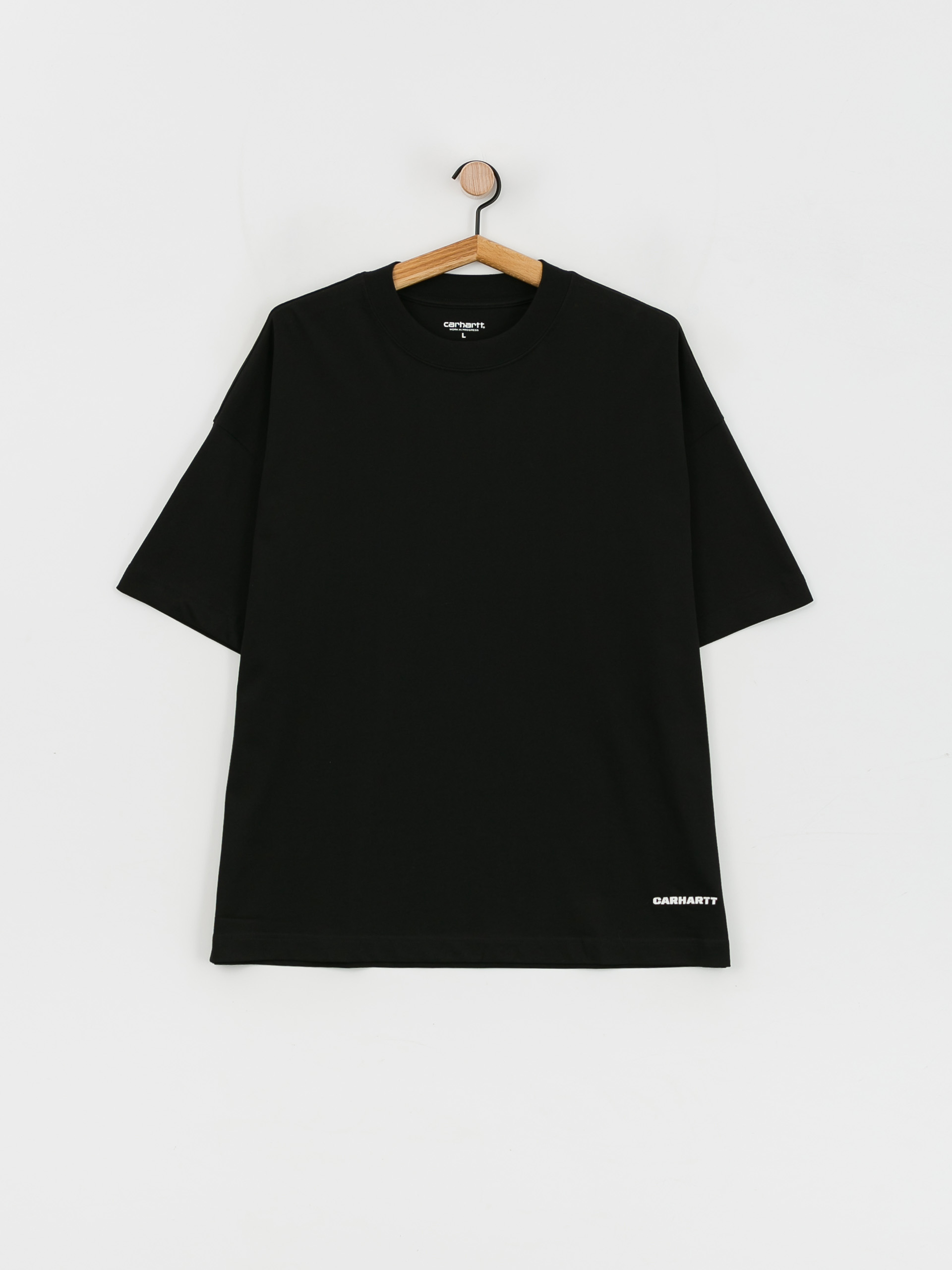 T-shirt Carhartt WIP Link Script (black/white)