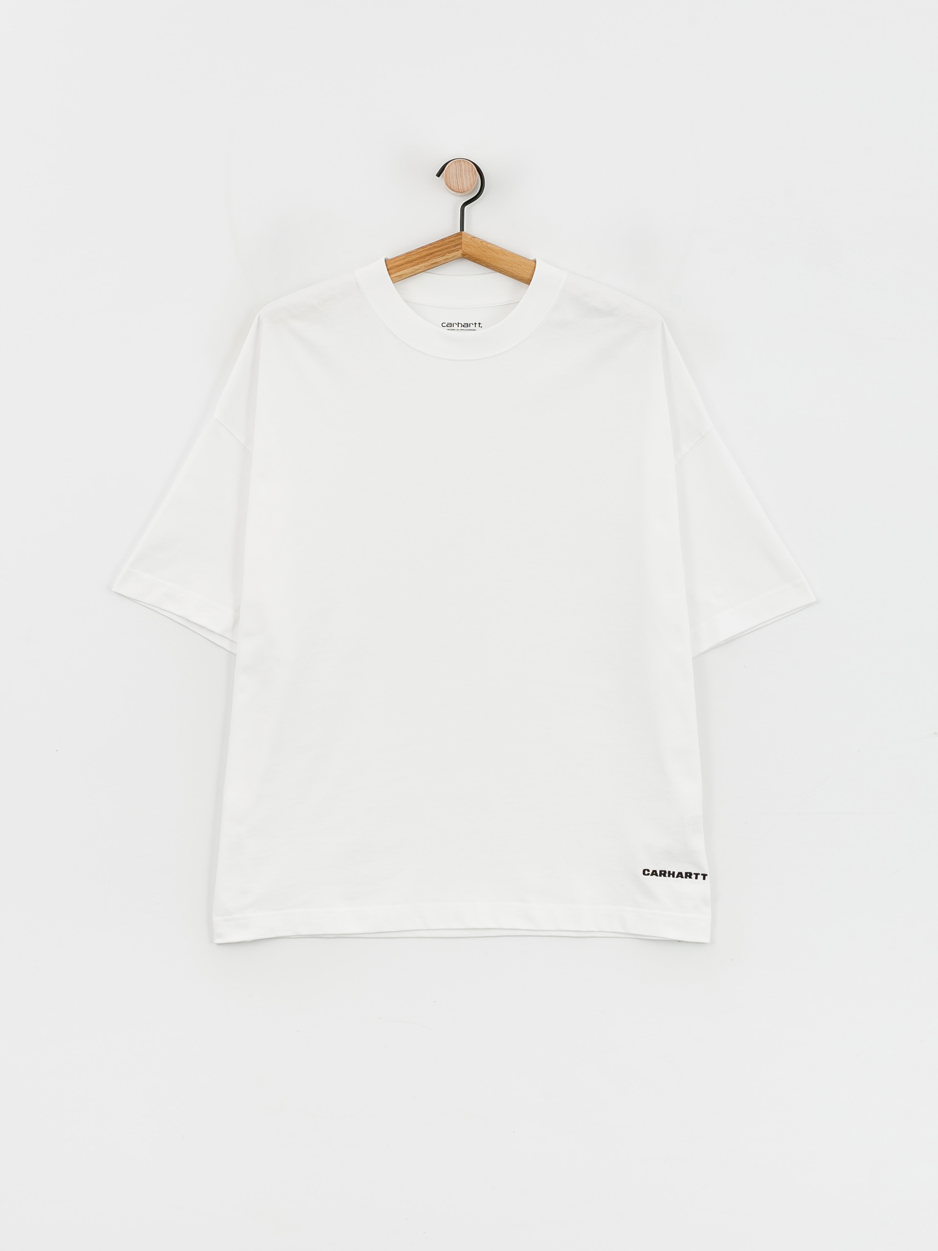T-shirt Carhartt WIP Link Script (white/black)