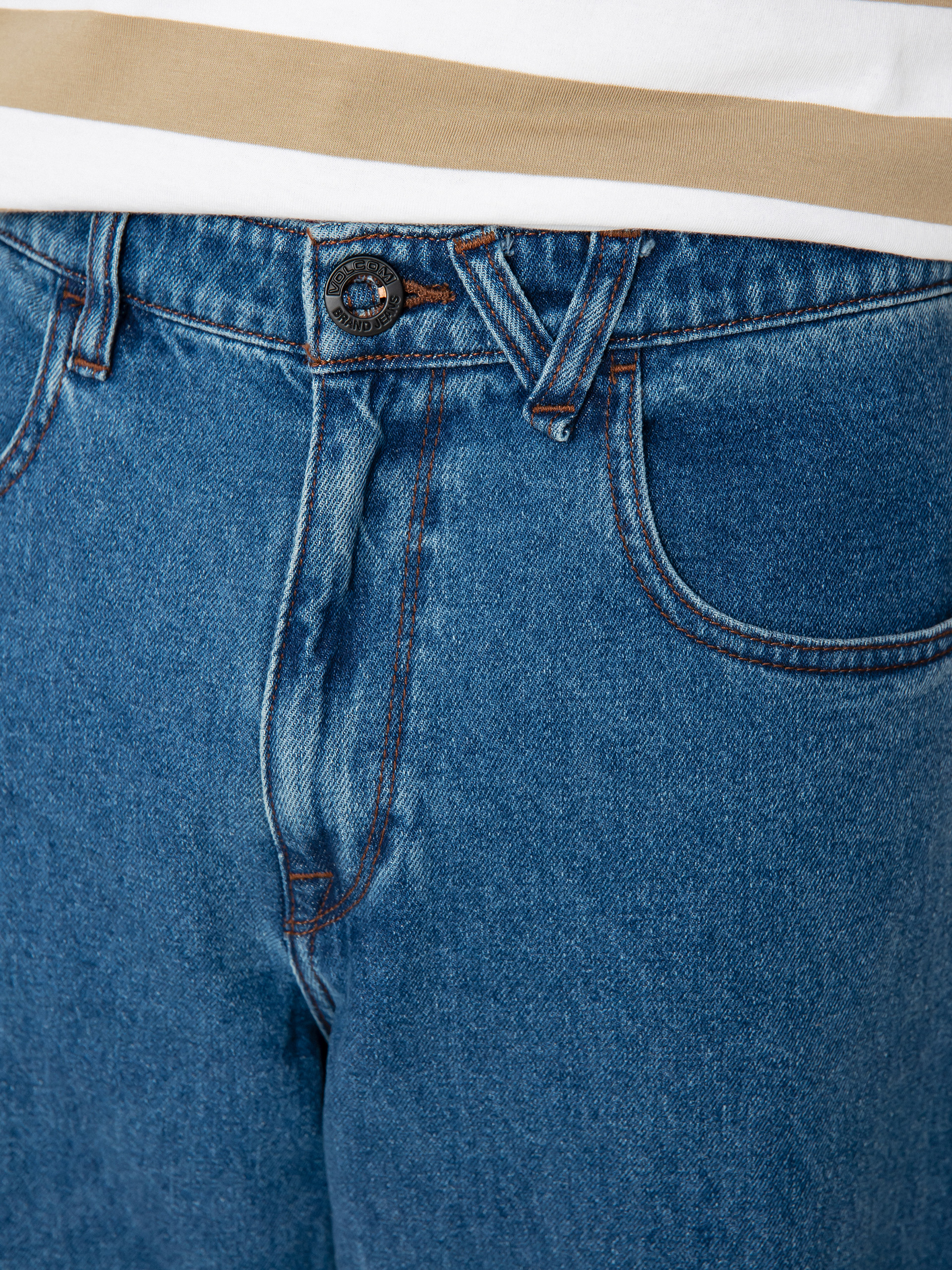 Spodnie Volcom Billow Denim (oliver mid blue)