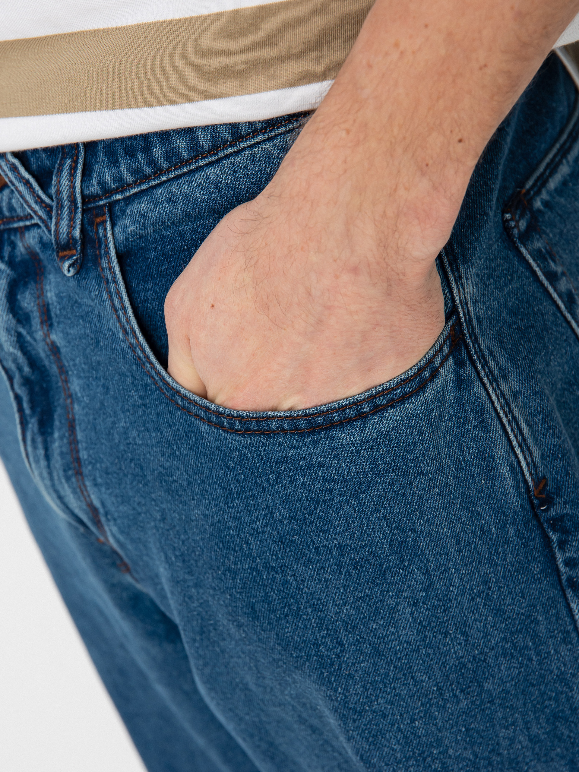 Spodnie Volcom Billow Denim (oliver mid blue)