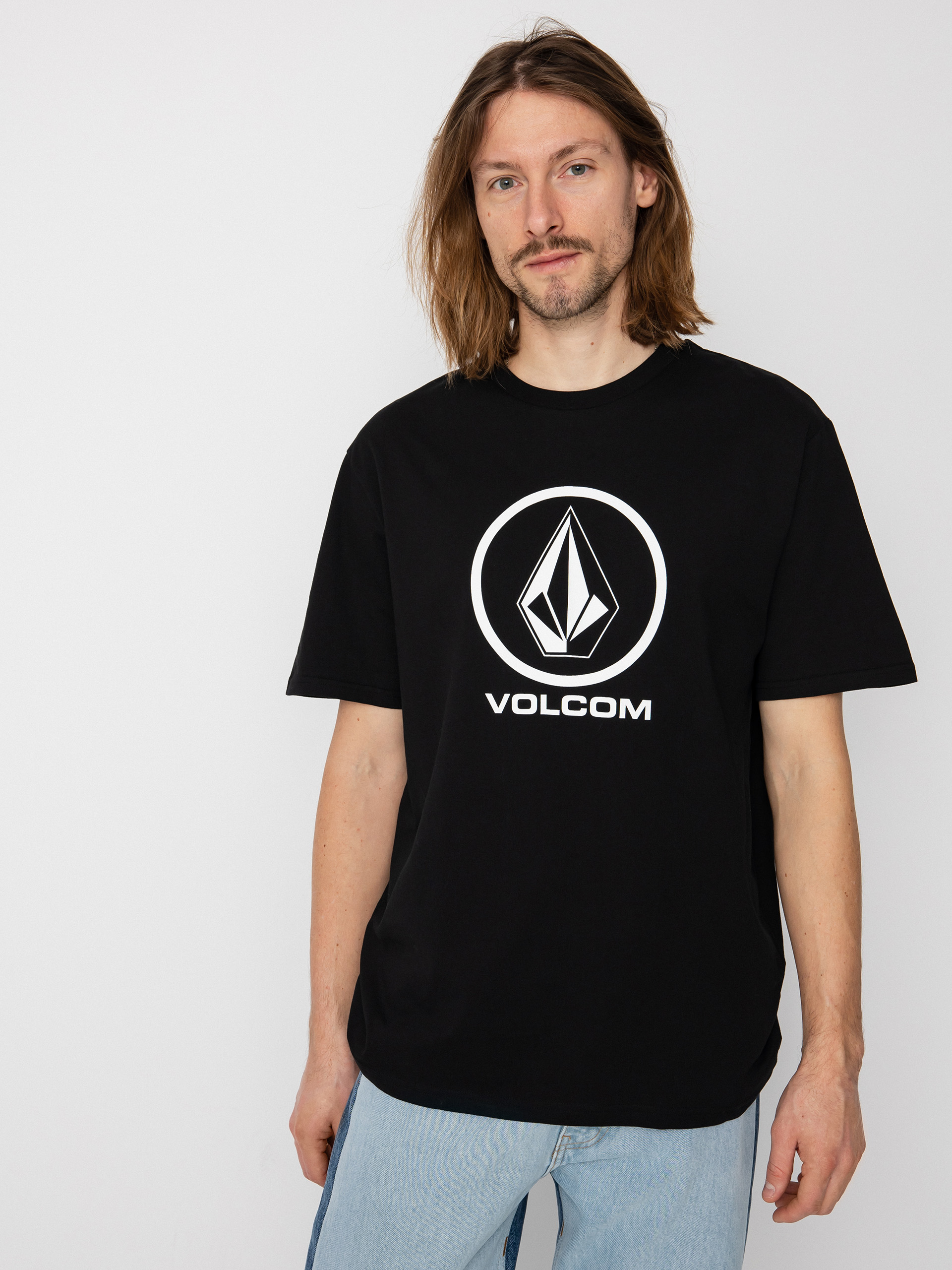 T-shirt Volcom Crisp Stone Bsc (black)