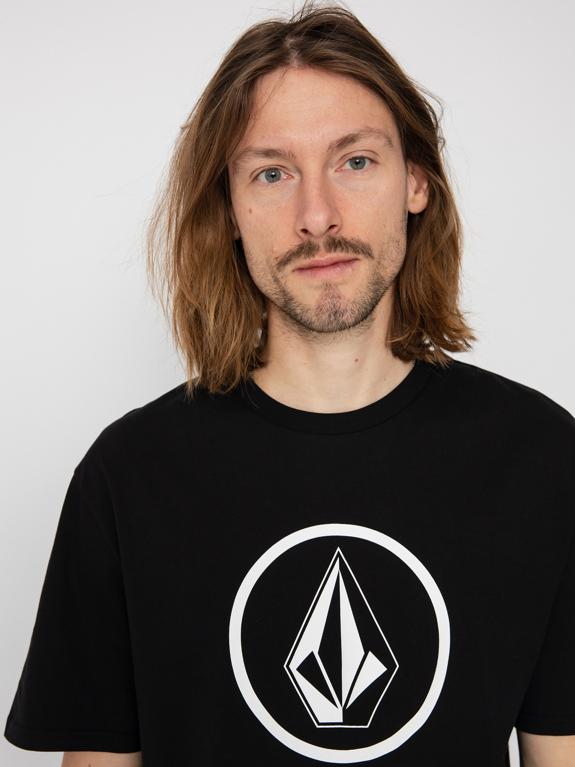 T-shirt Volcom Crisp Stone Bsc (black)