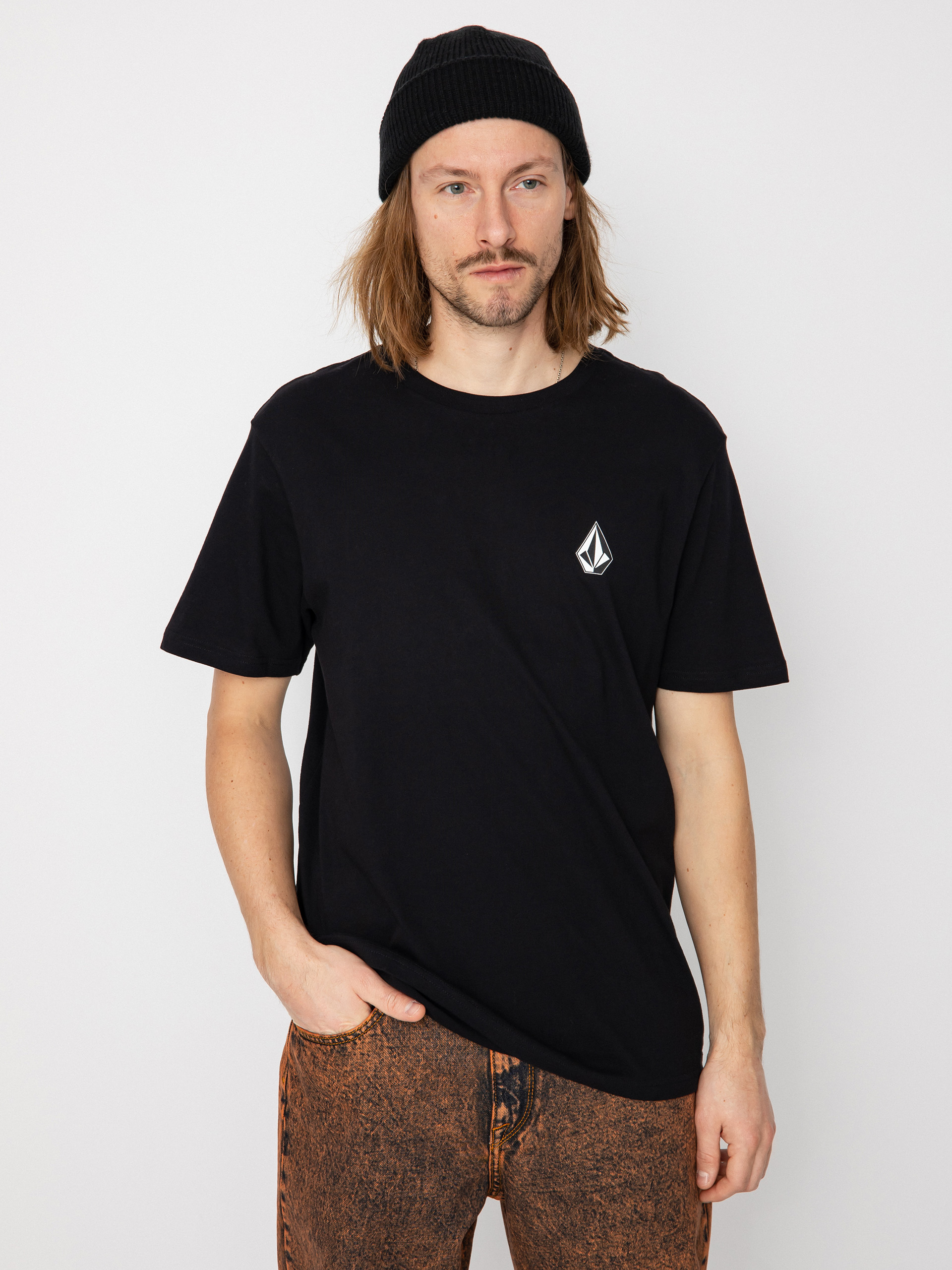T-shirt Volcom Iconic Stone (black)