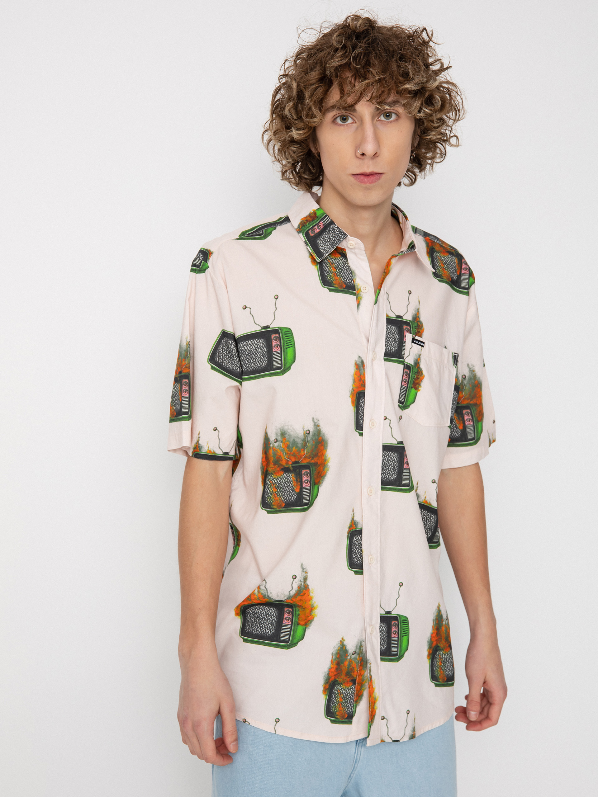 Koszula Volcom Fa J Hager (whitecap grey)