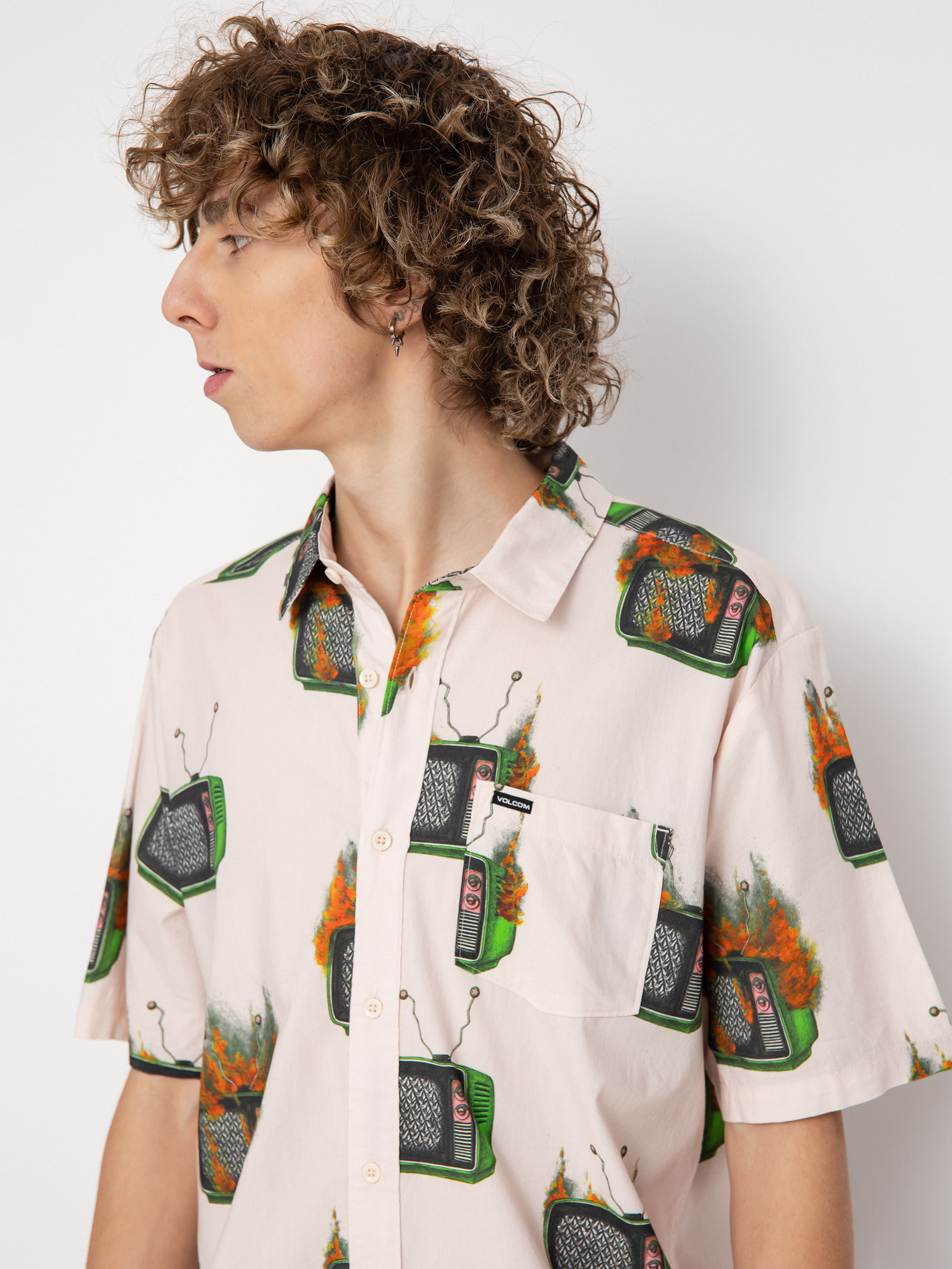 Koszula Volcom Fa J Hager (whitecap grey)