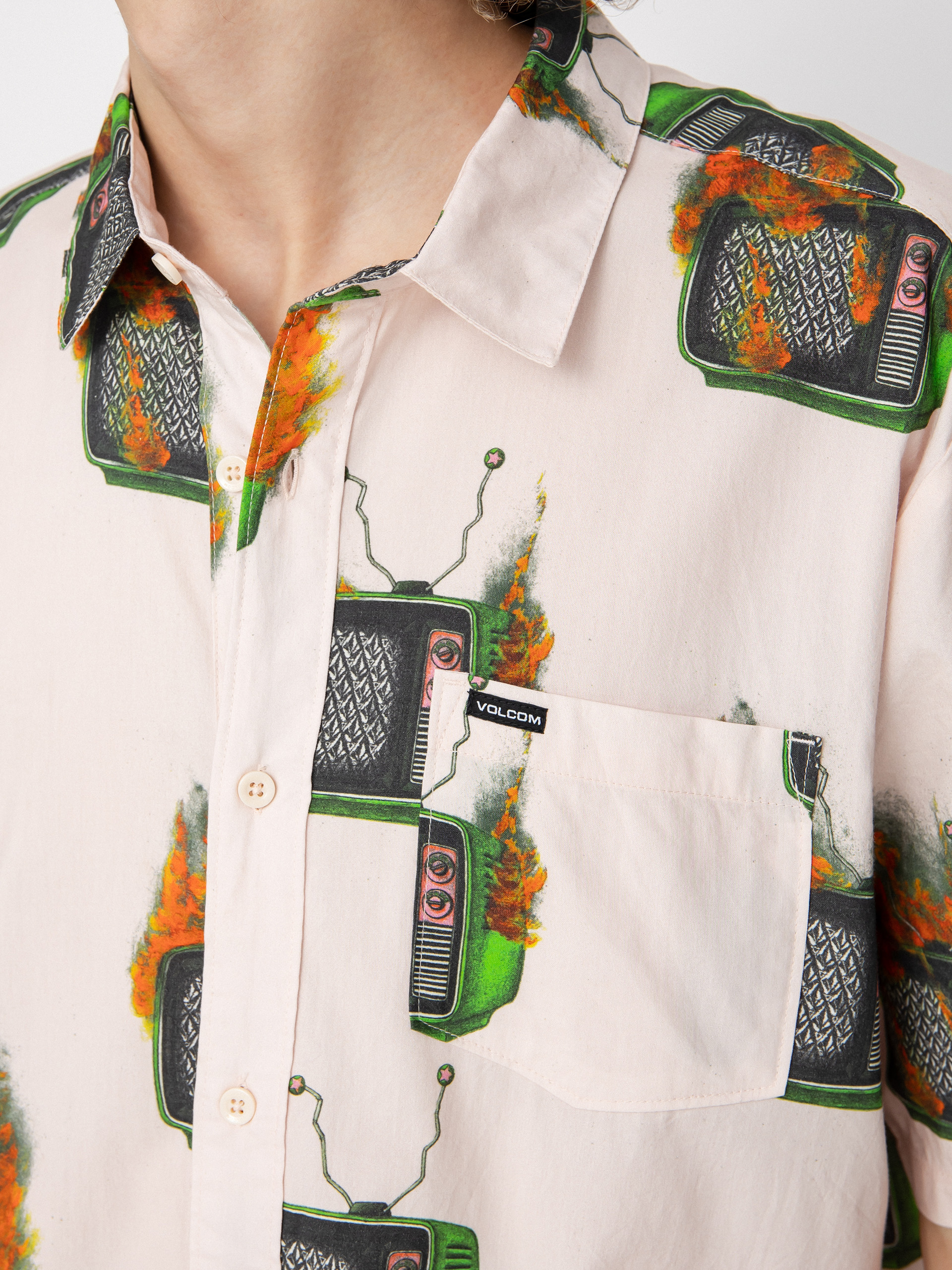 Koszula Volcom Fa J Hager (whitecap grey)