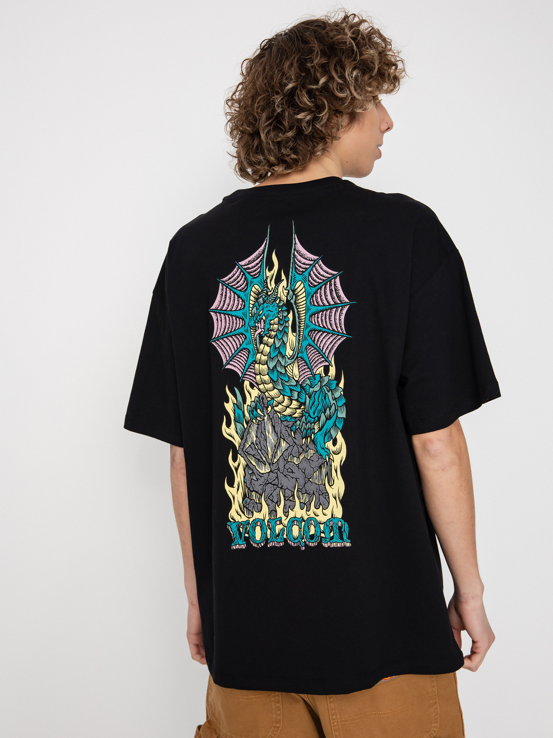 T-shirt Volcom Alstone Lse (black)