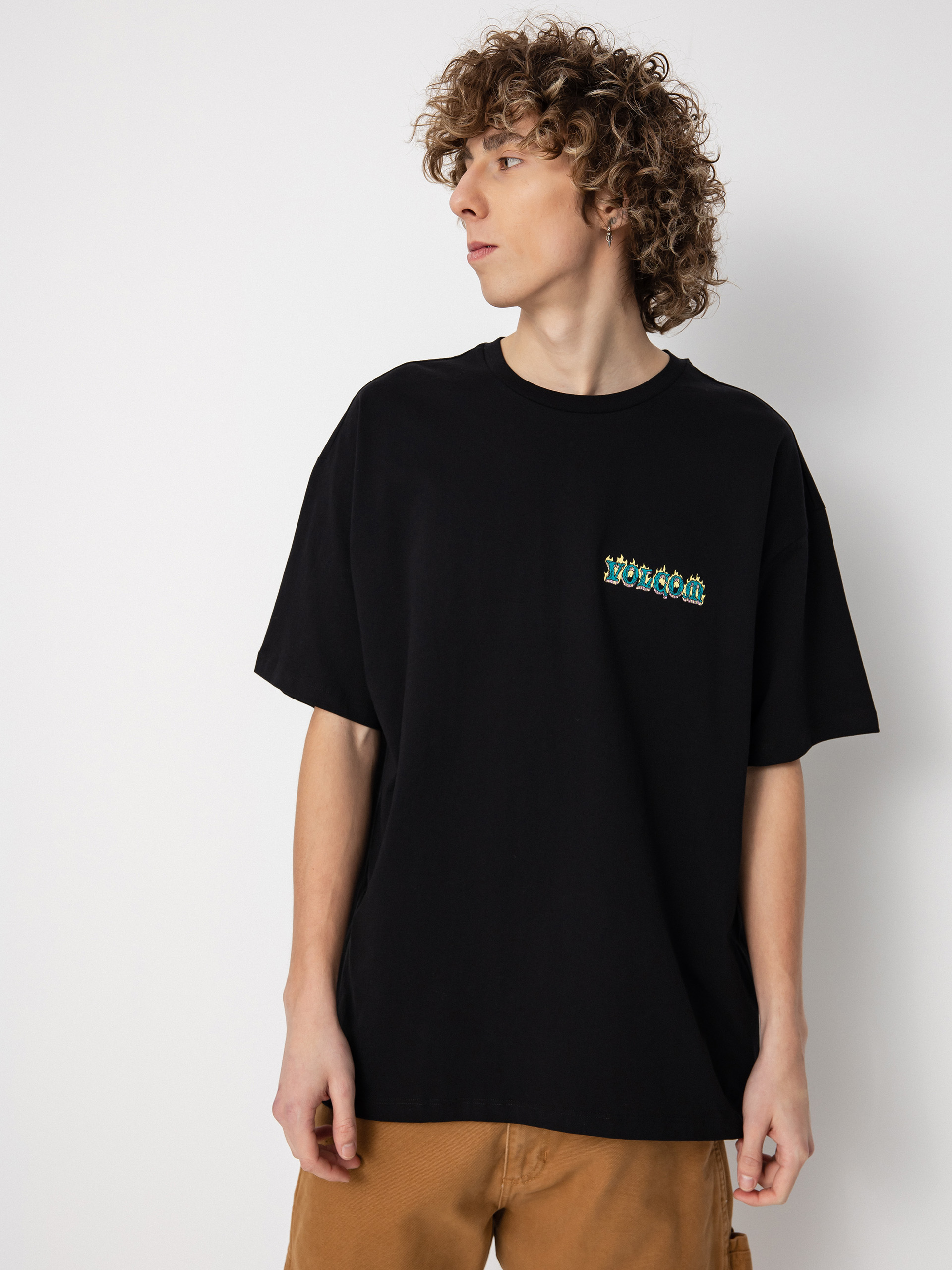 T-shirt Volcom Alstone Lse (black)