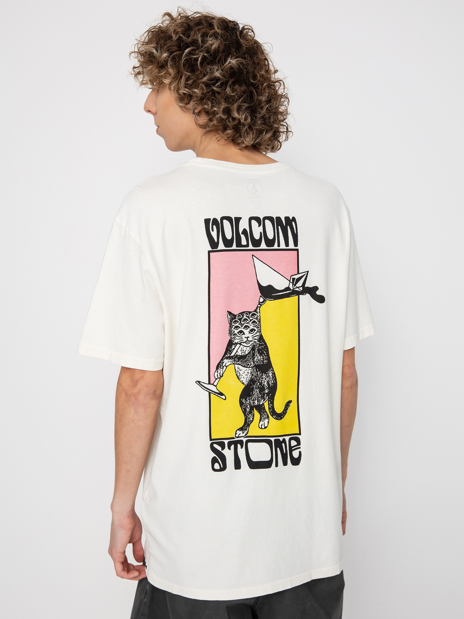 T-shirt Volcom Feline (cream)