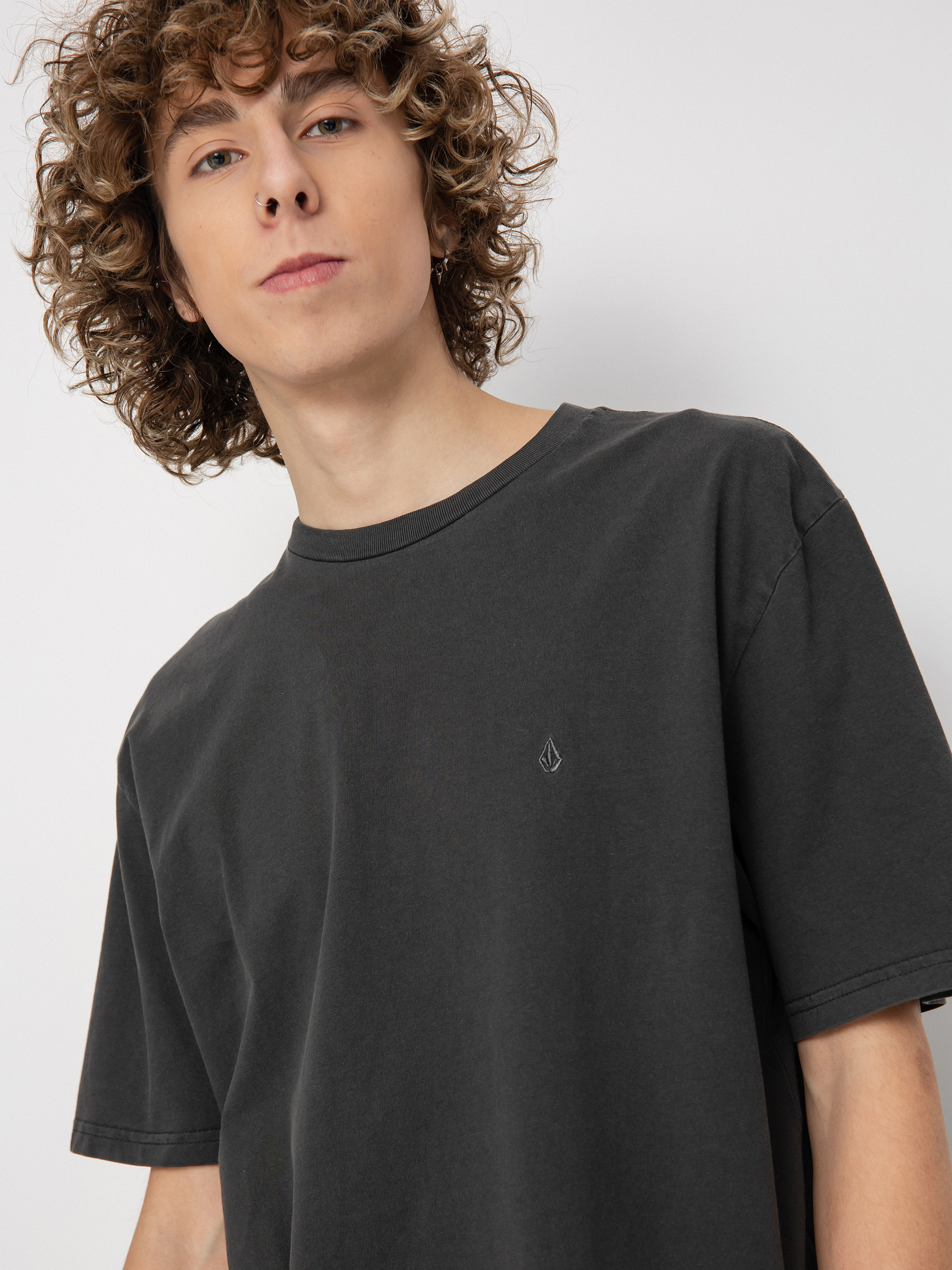 T-shirt Volcom Solid Stone Emb (black)