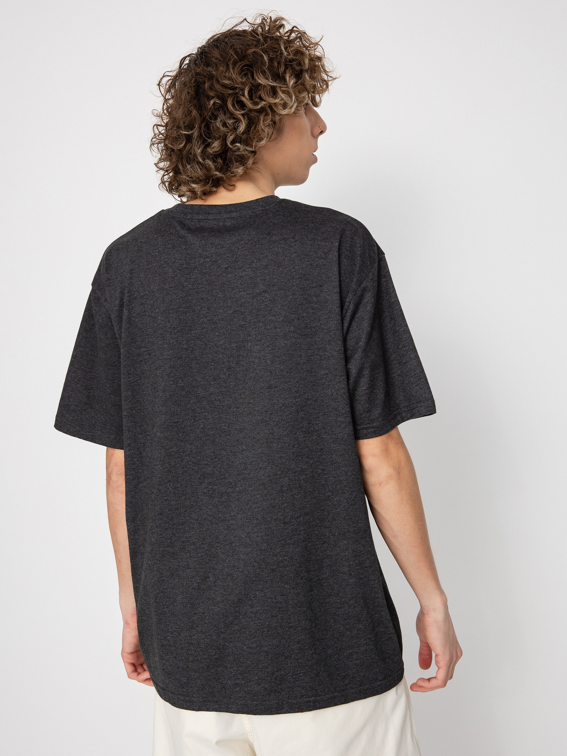 T-shirt Volcom Circle Blanks Hth (heather black)