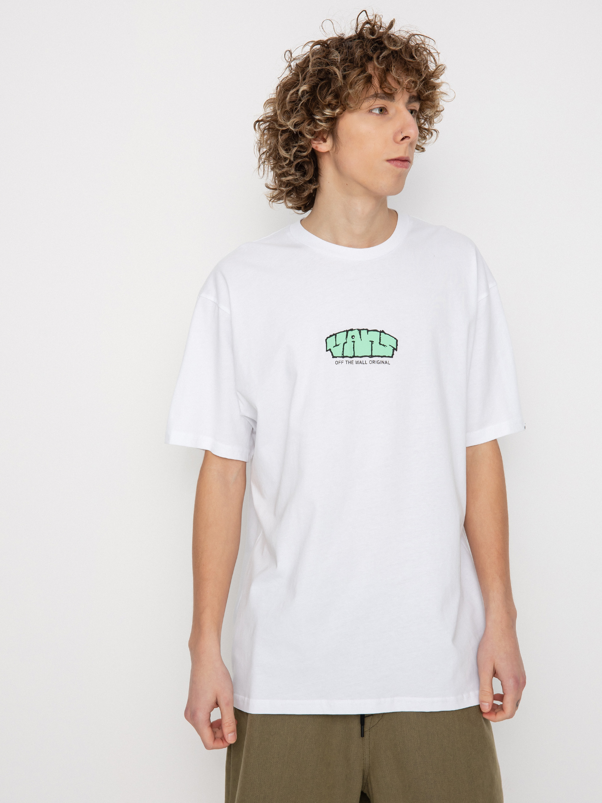 T-shirt Vans Blocked Logo (white)