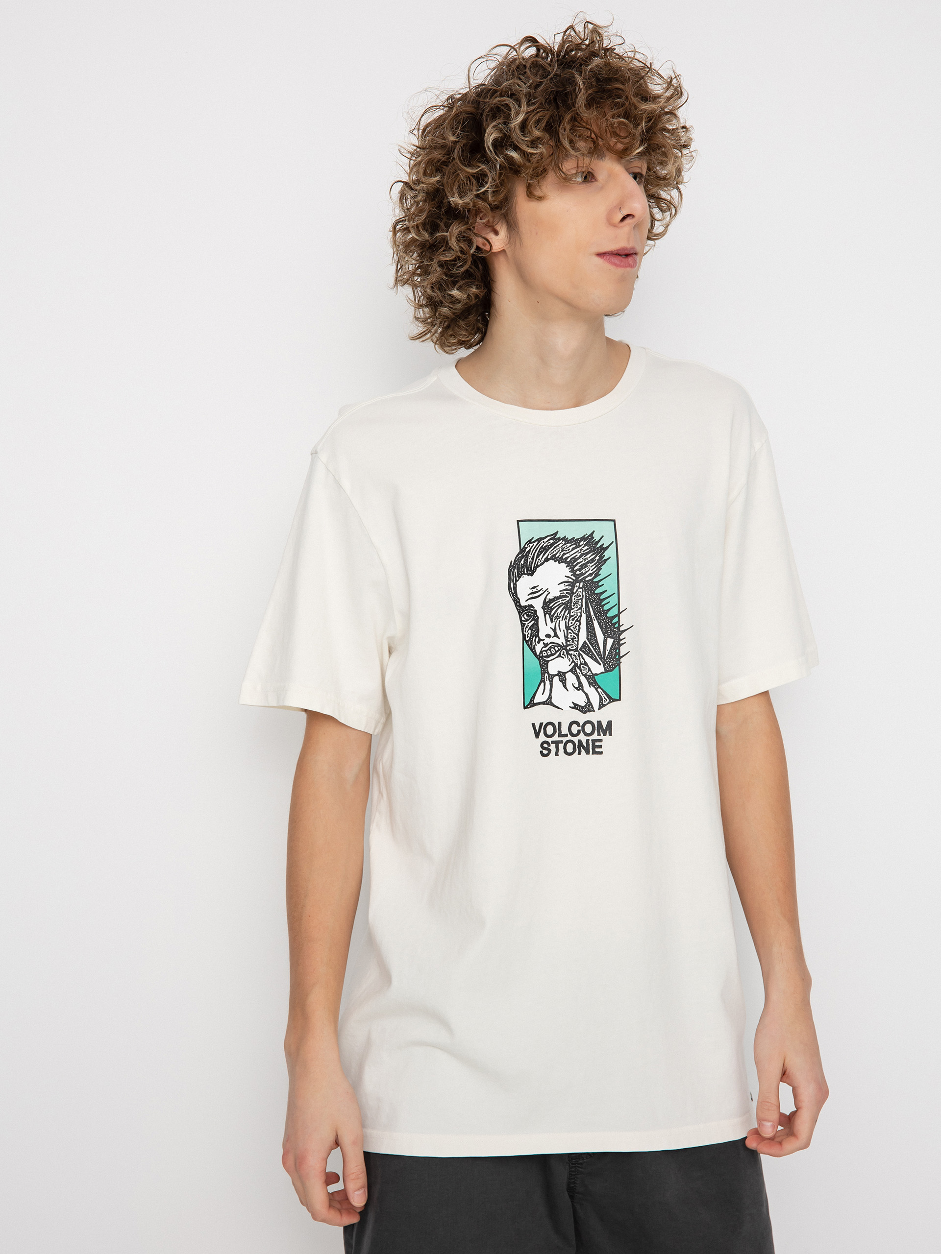 T-shirt Volcom Heckle (cream)