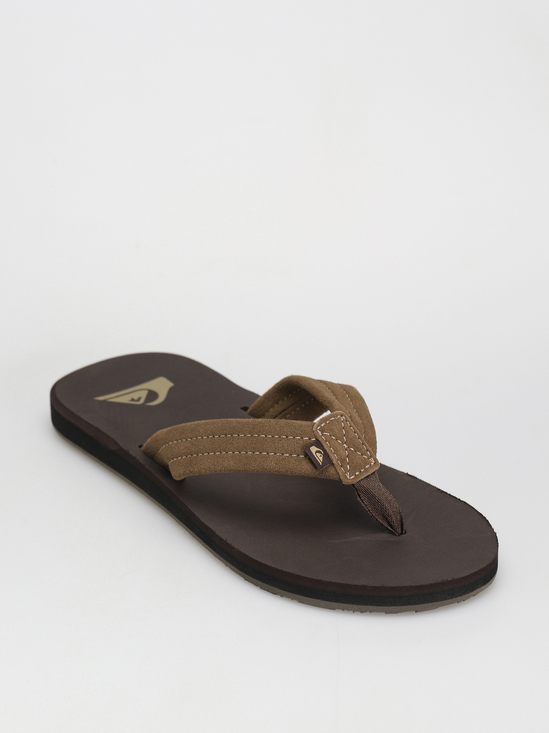 Japonki Quiksilver Carver Suede Core (brown 1)