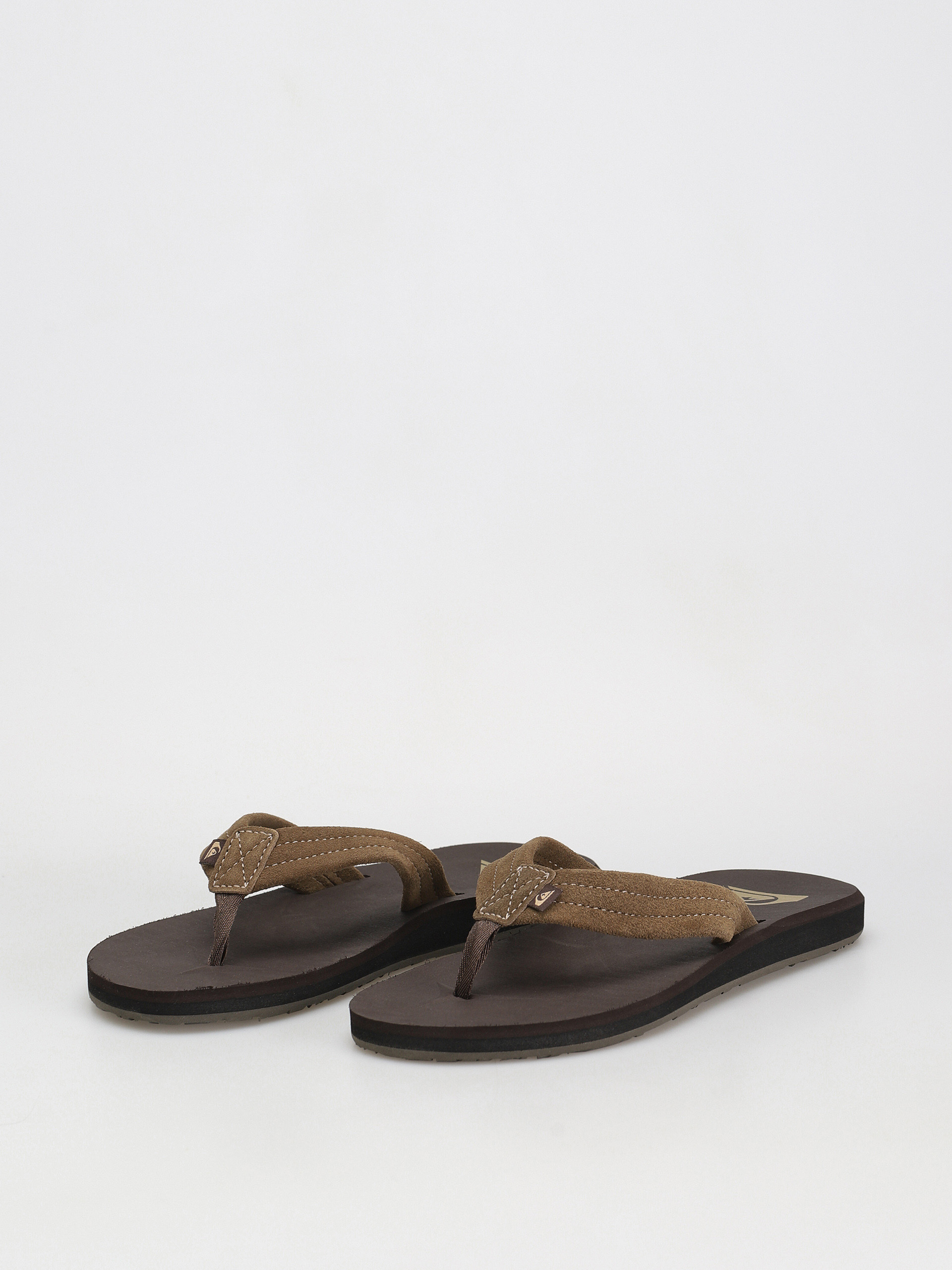 Japonki Quiksilver Carver Suede Core (brown 1)