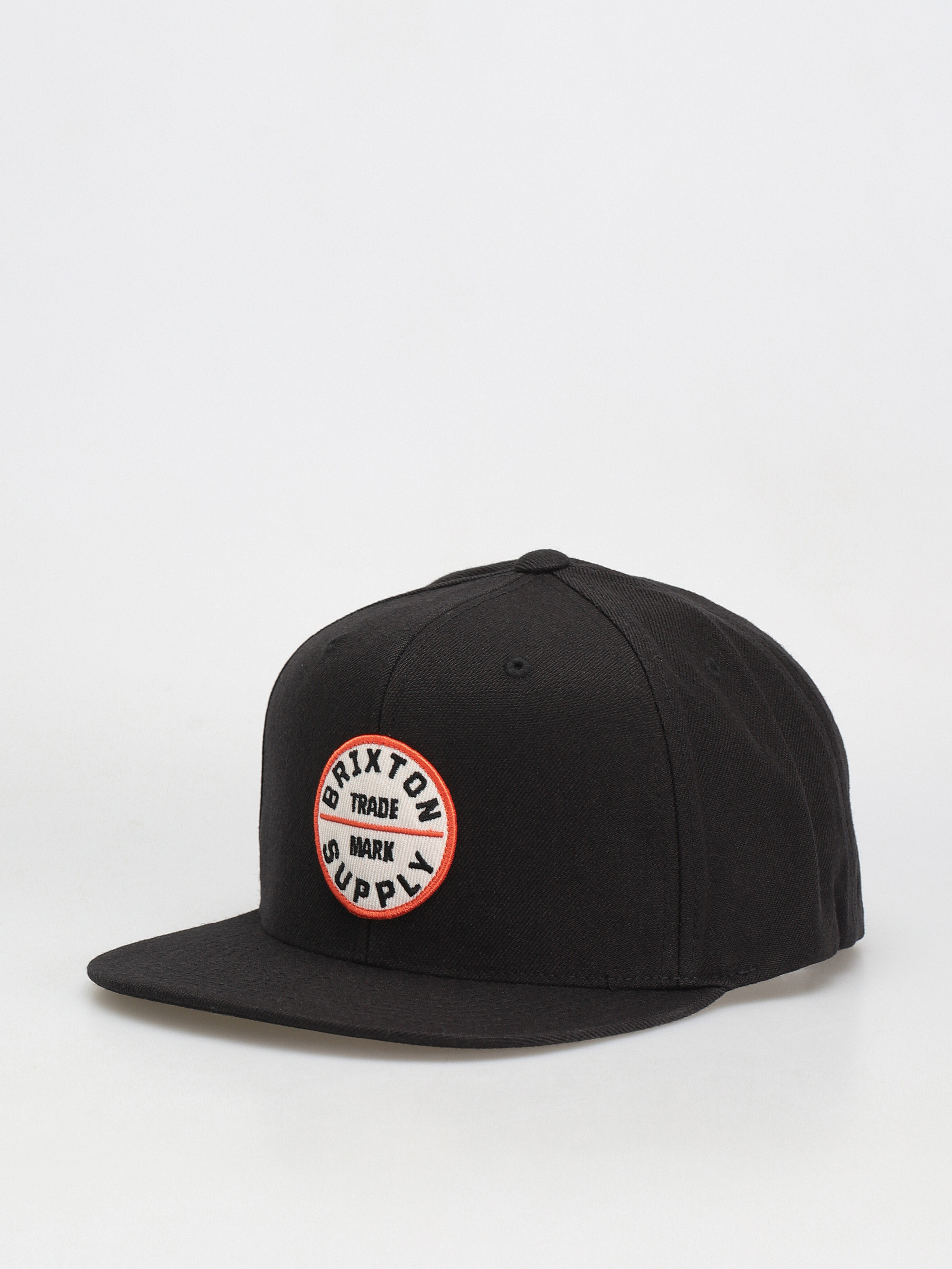 Czapka z daszkiem Brixton Oath III Snapback (washed black/orange)