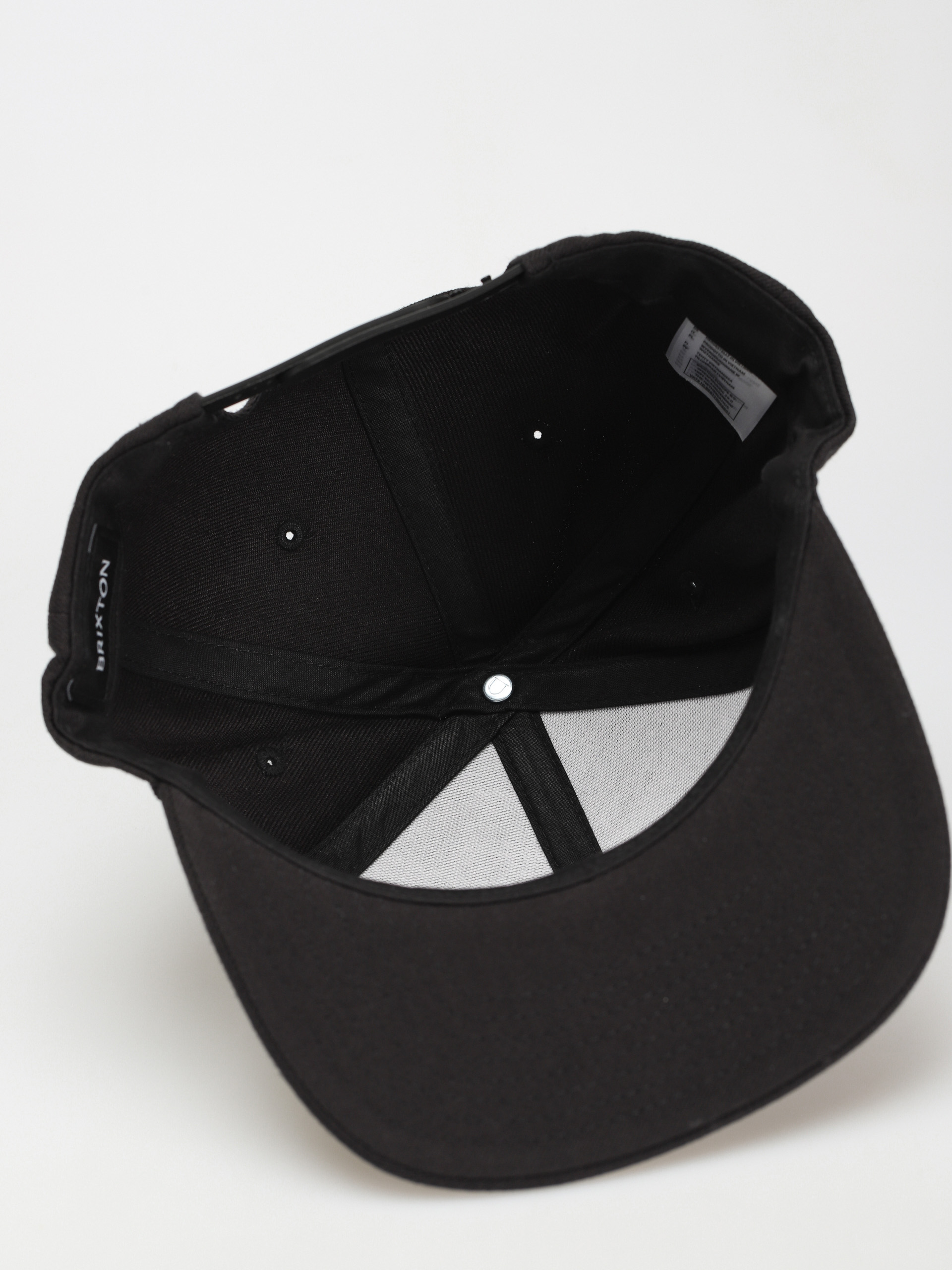 Czapka z daszkiem Brixton Oath III Snapback (washed black/orange)