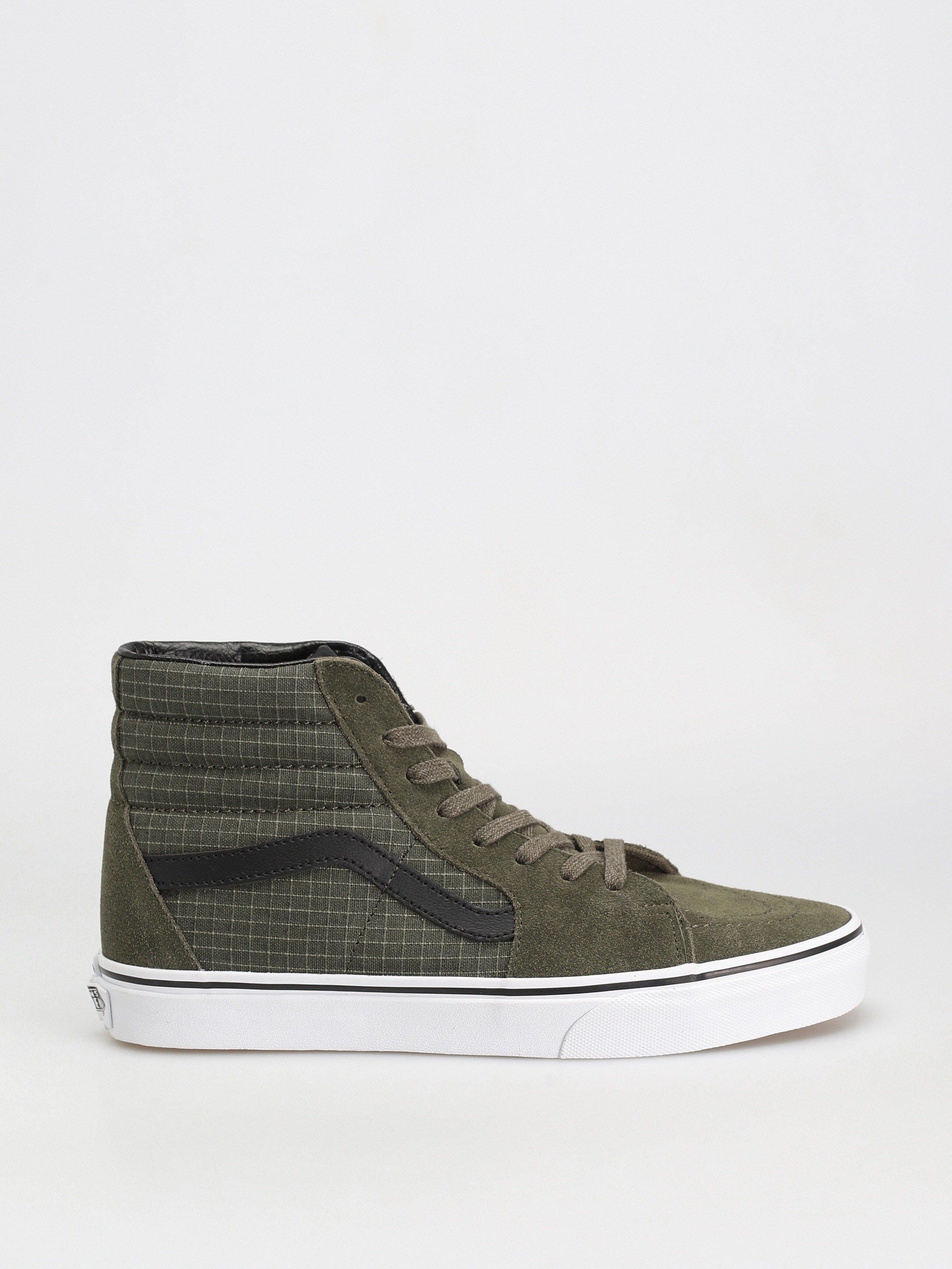 Buty Vans Sk8 Hi (ripstop canvas grape leaf/true white)