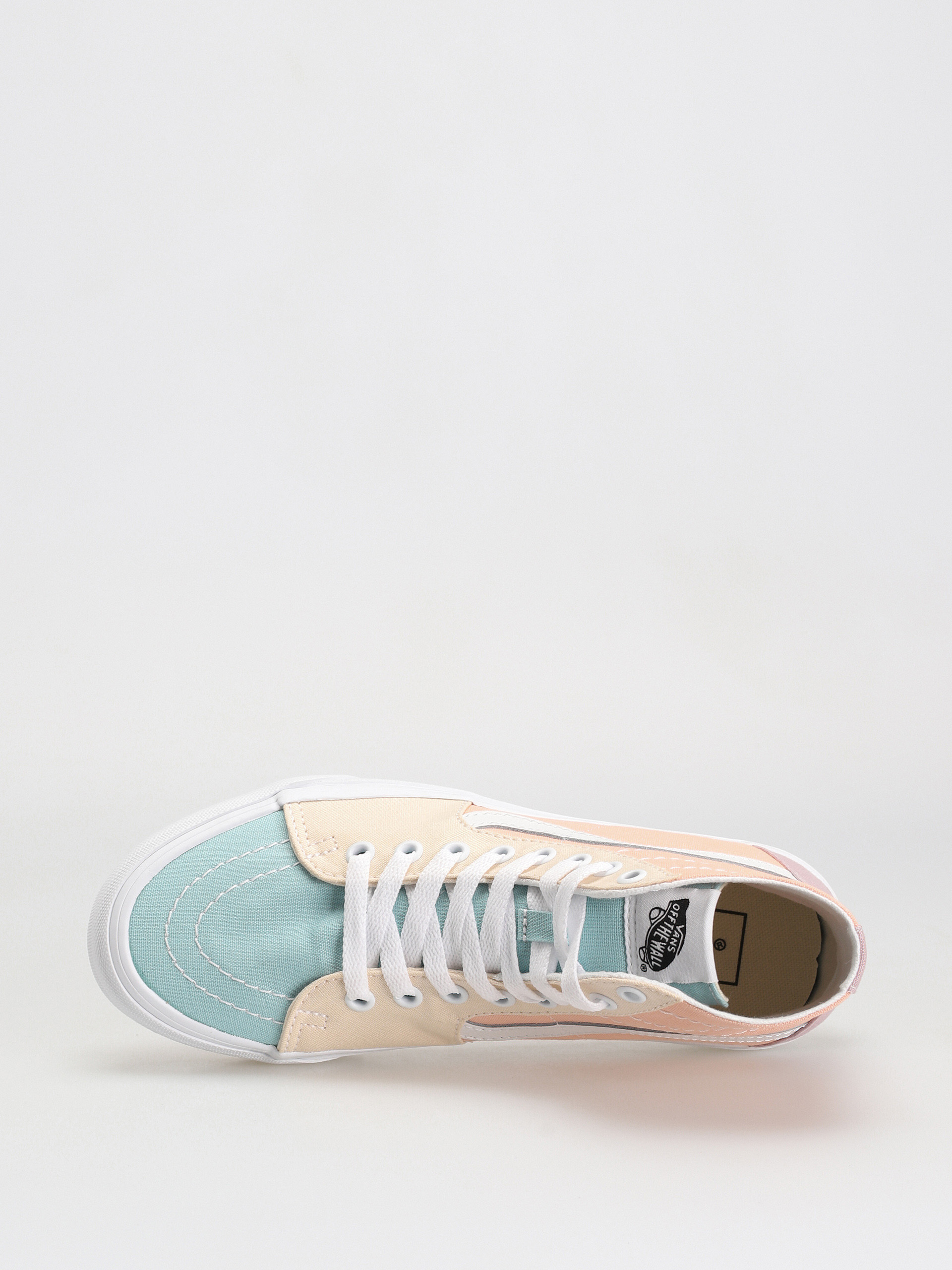 Buty Vans Sk8 Hi Tapered Wmn (pastel block multi/true white)