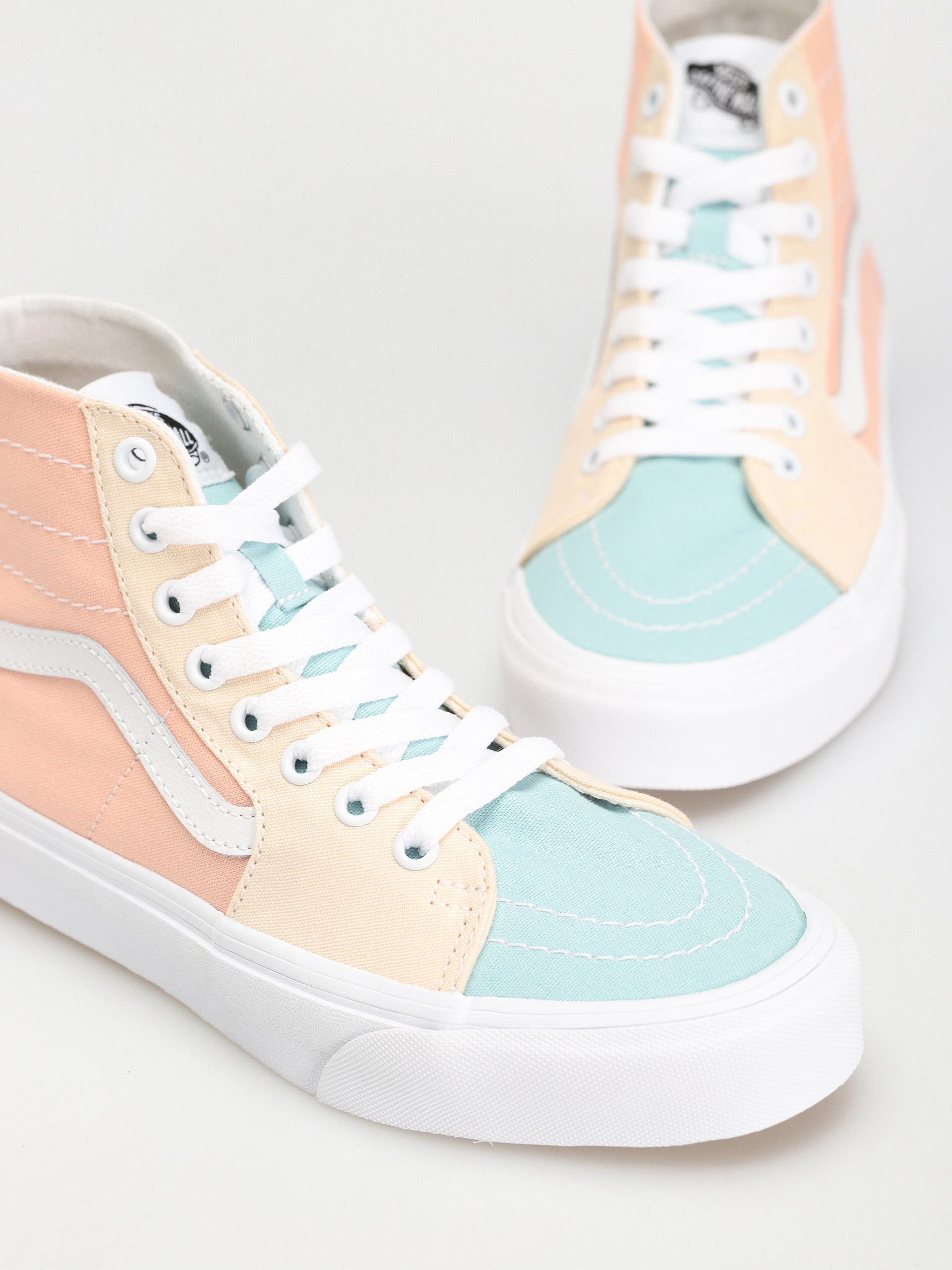 Buty Vans Sk8 Hi Tapered Wmn (pastel block multi/true white)