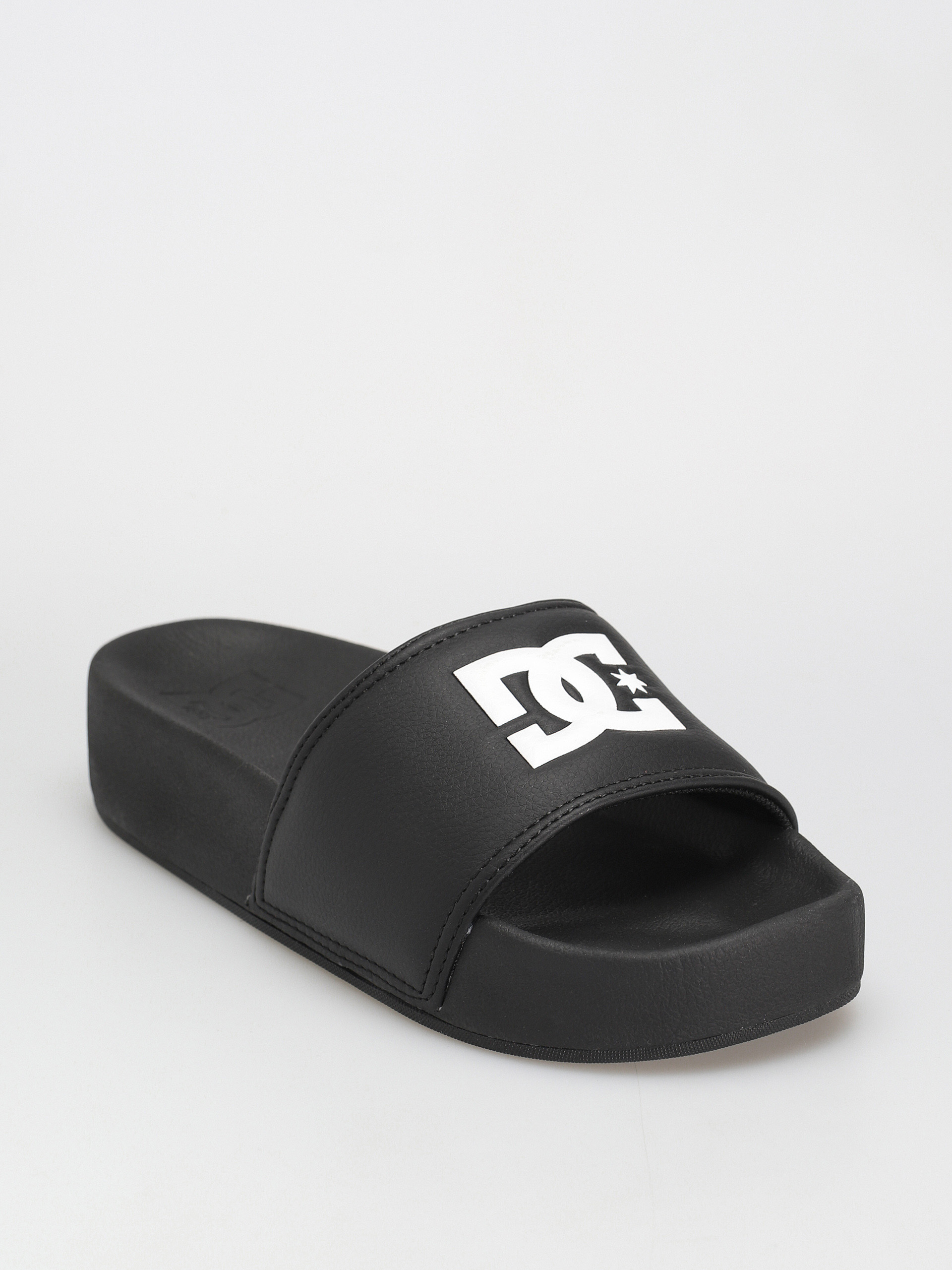 Klapki DC Slide Platform Wmn (black/black/white)