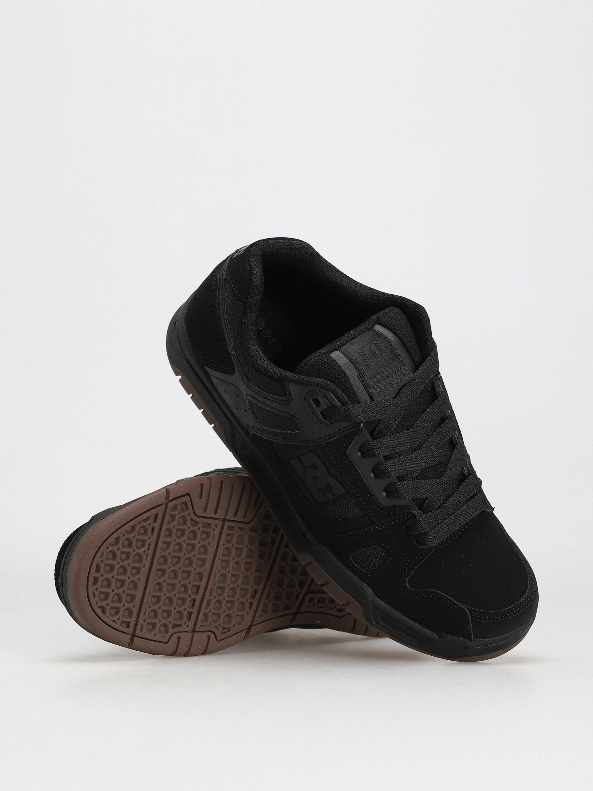 Buty DC Stag - czarny (black/gum)