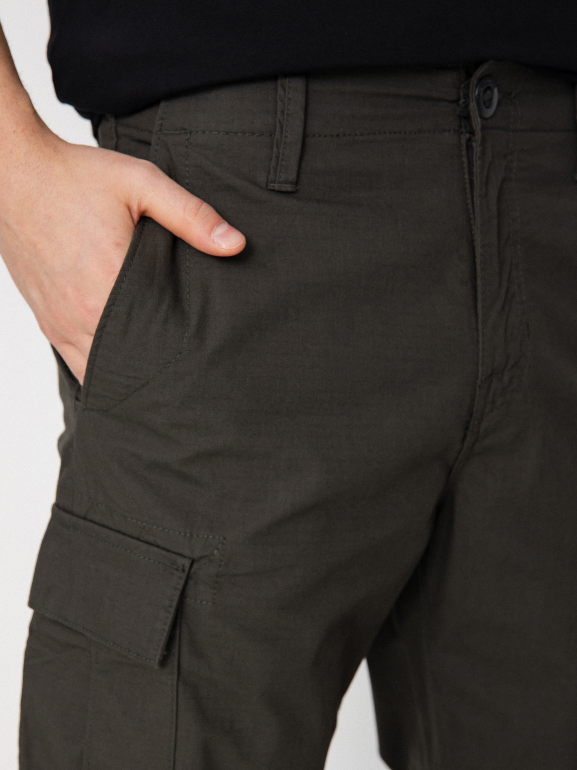 Spodnie Volcom Volmander March Cargo (rinsed black)