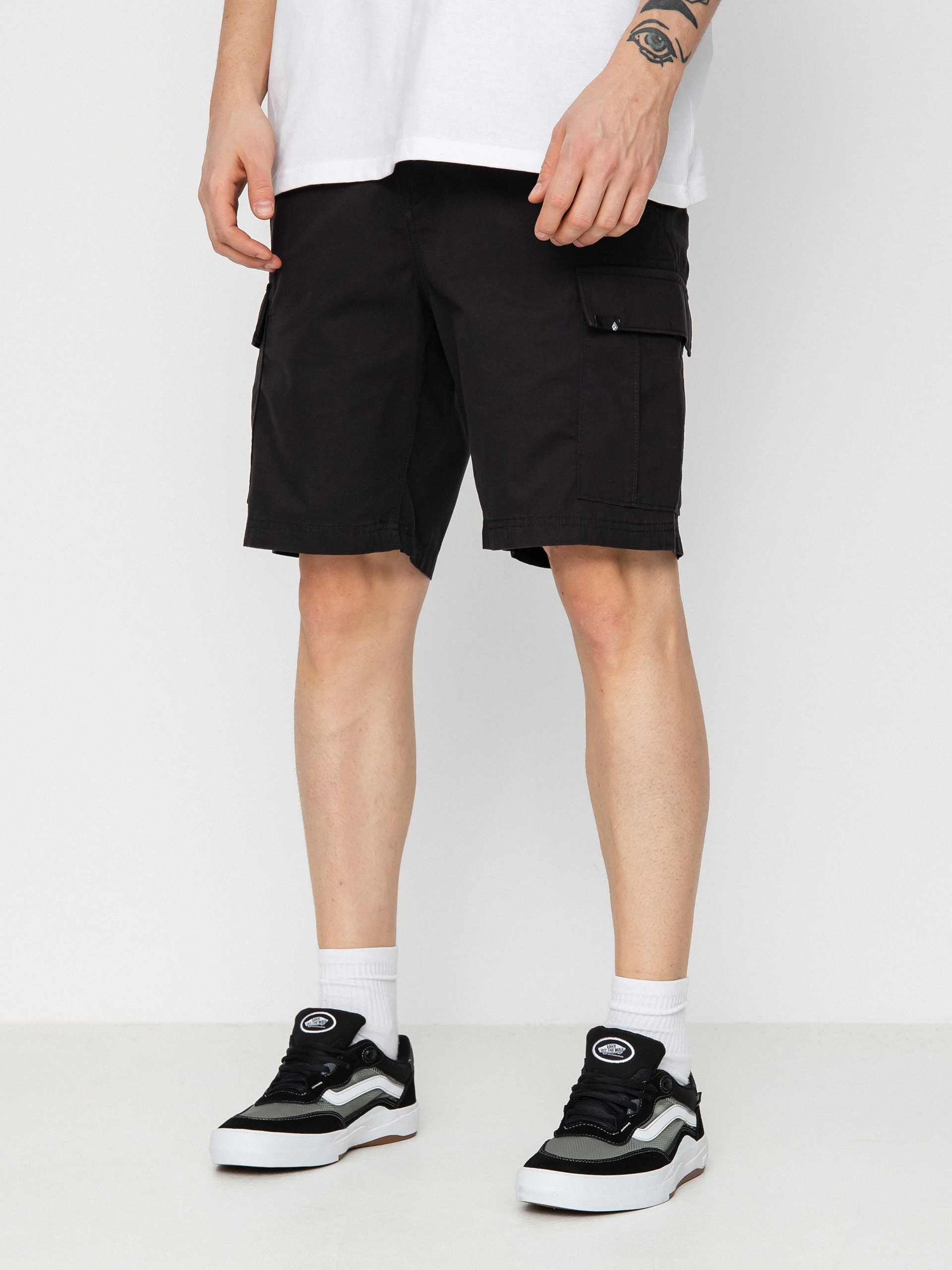 Szorty Volcom March Cargo (black)