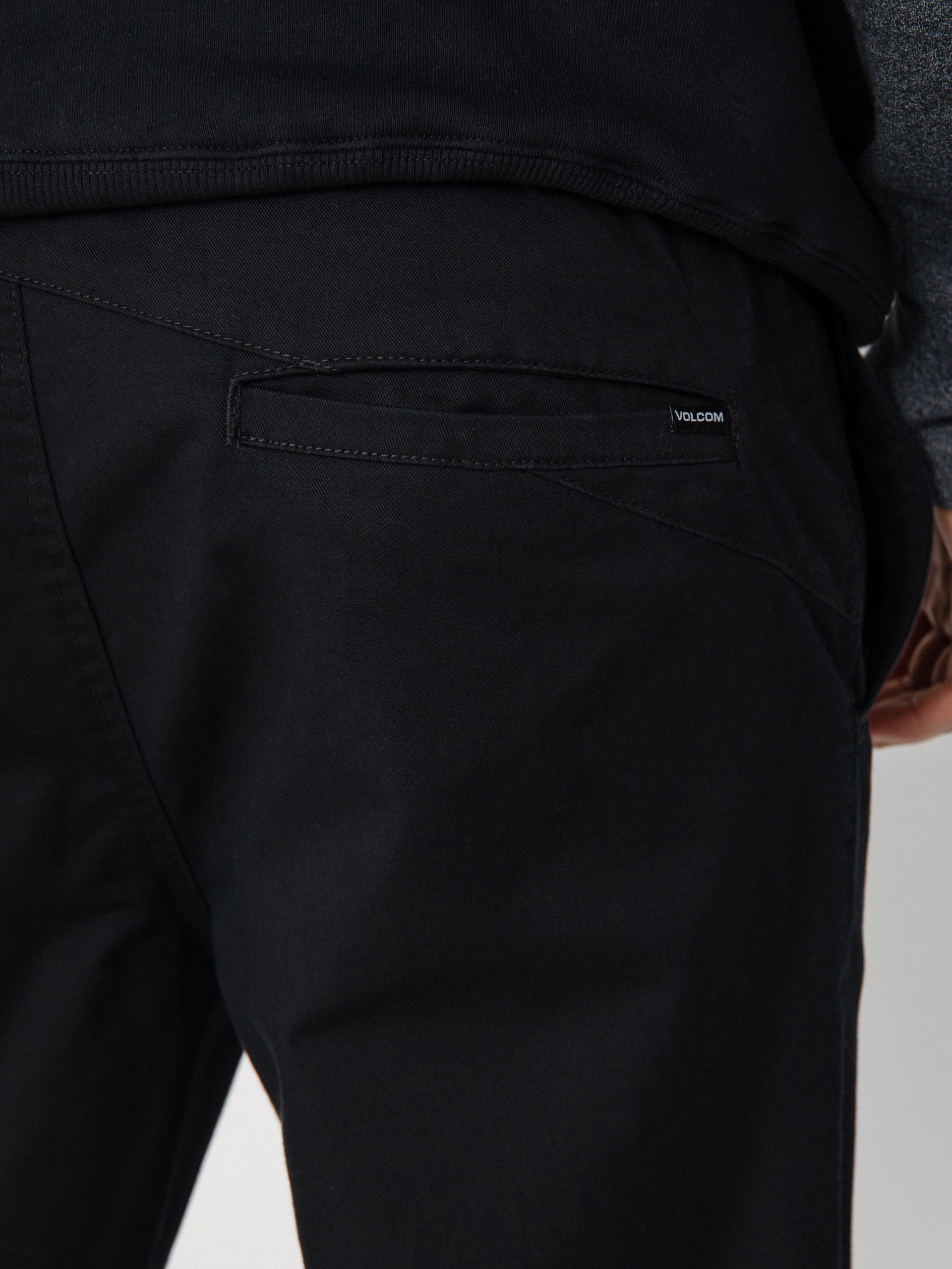 Spodnie Volcom Frickin Slim Jogger (black)